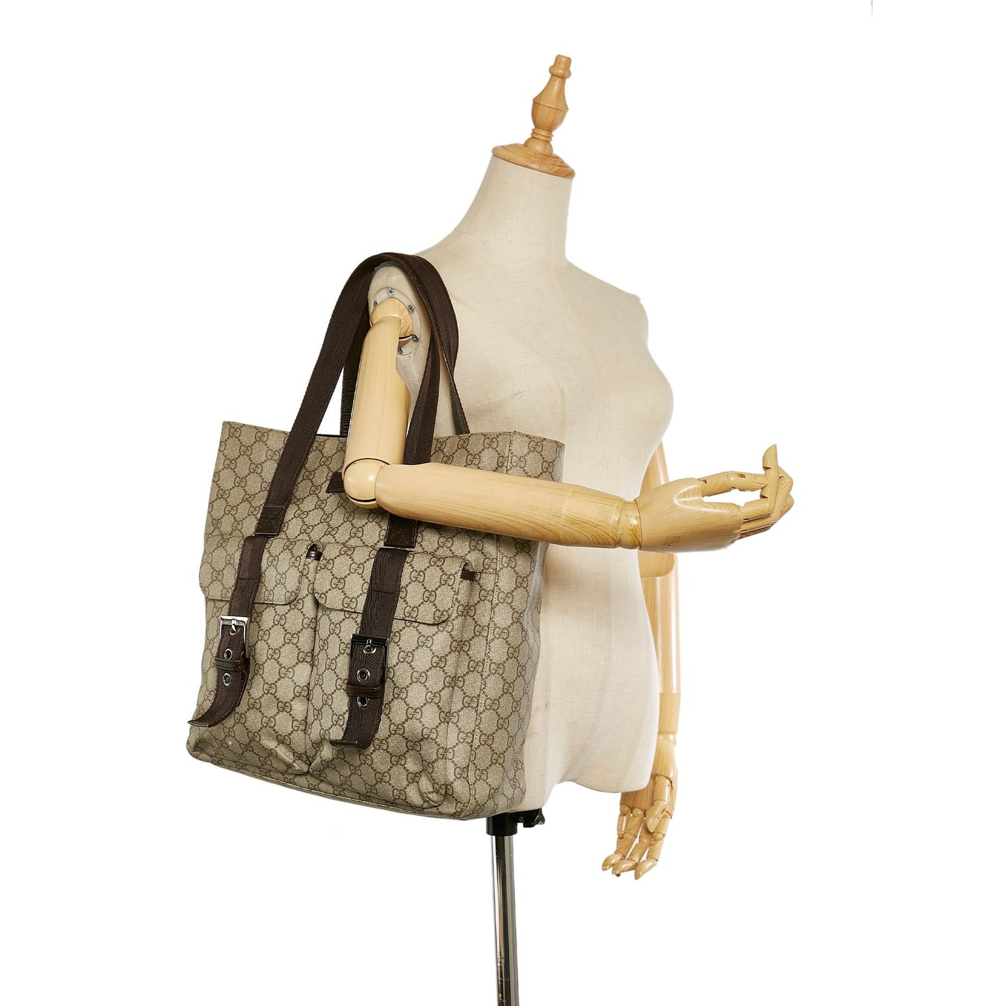 Gucci GG Supreme Tote Bag (SHG-25874)