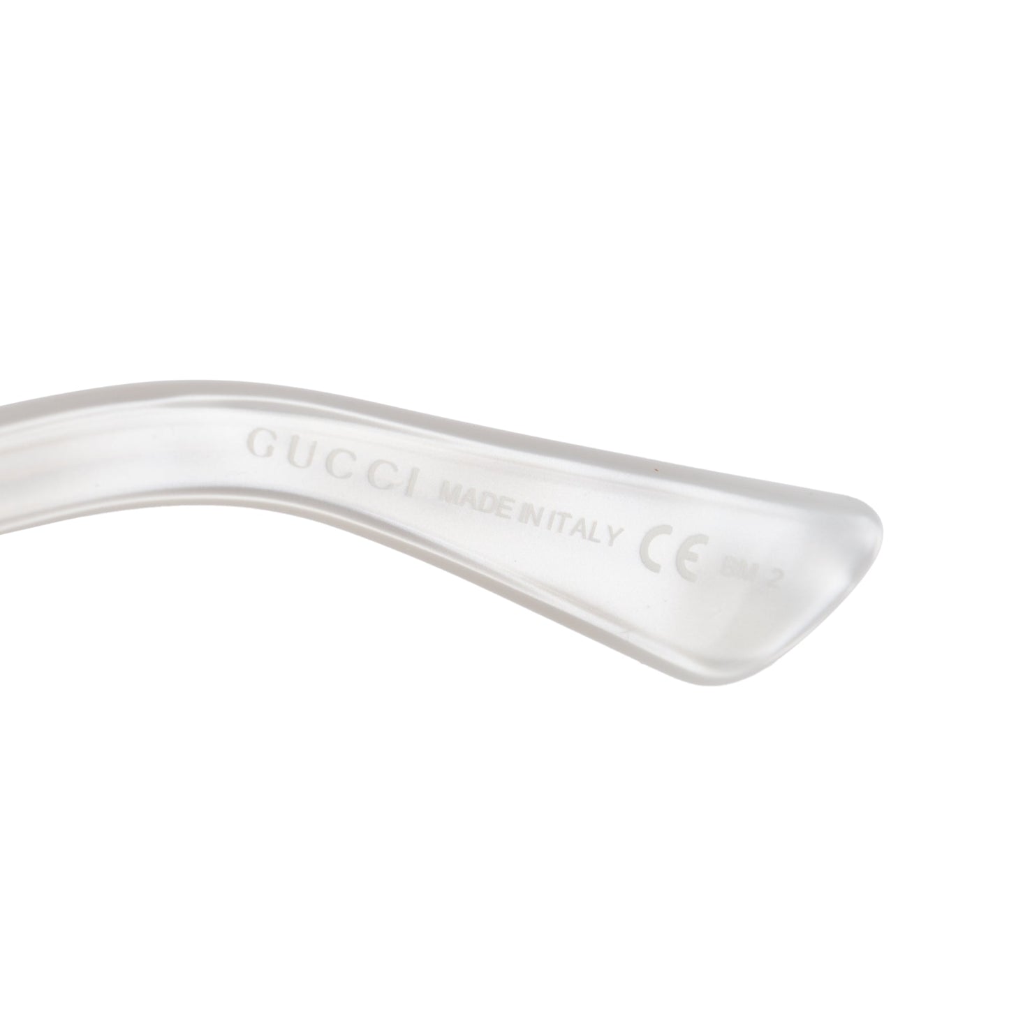 Gucci GG1134/S White Acetate Square Sunglasses