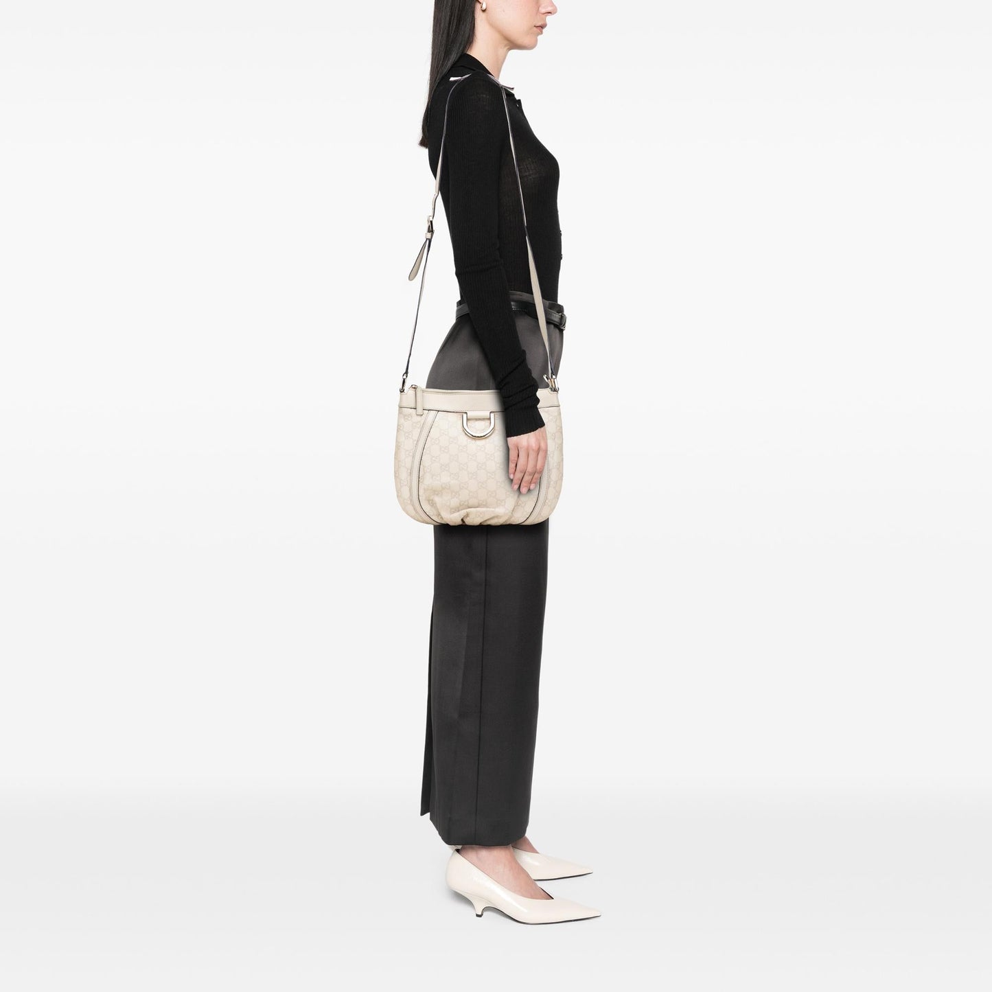 Gucci Guccissima Abbey D Ring Crossbody