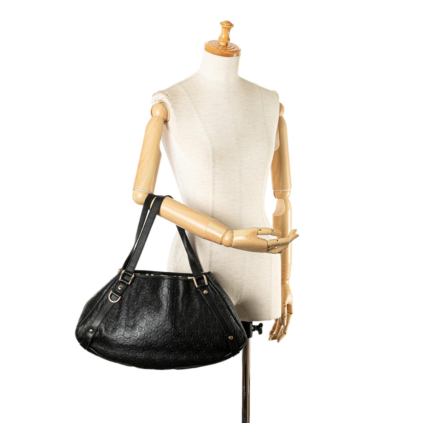 Gucci Guccissima Abbey D Ring Shoulder Bag (SHG-LNOOv0)