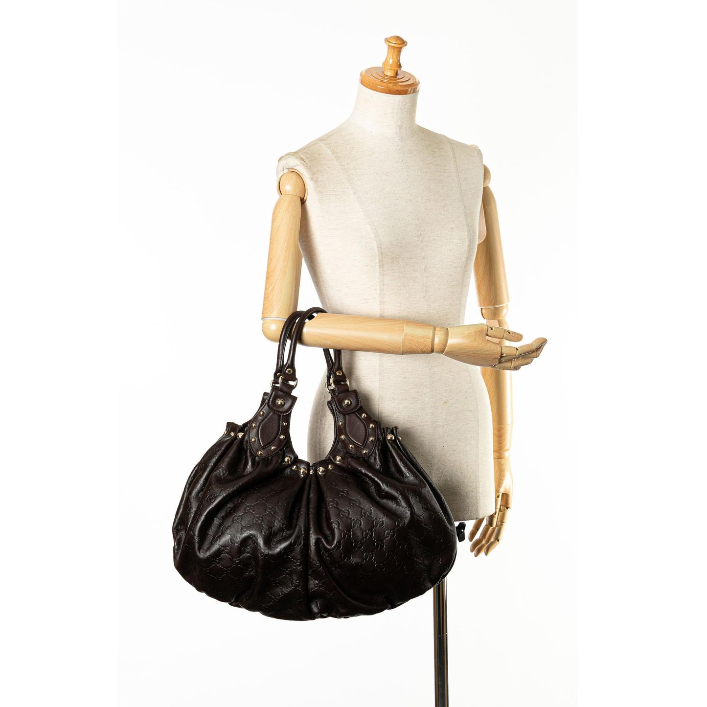 Gucci Guccissima Pelham Shoulder Bag (SHG-4eiRdK)