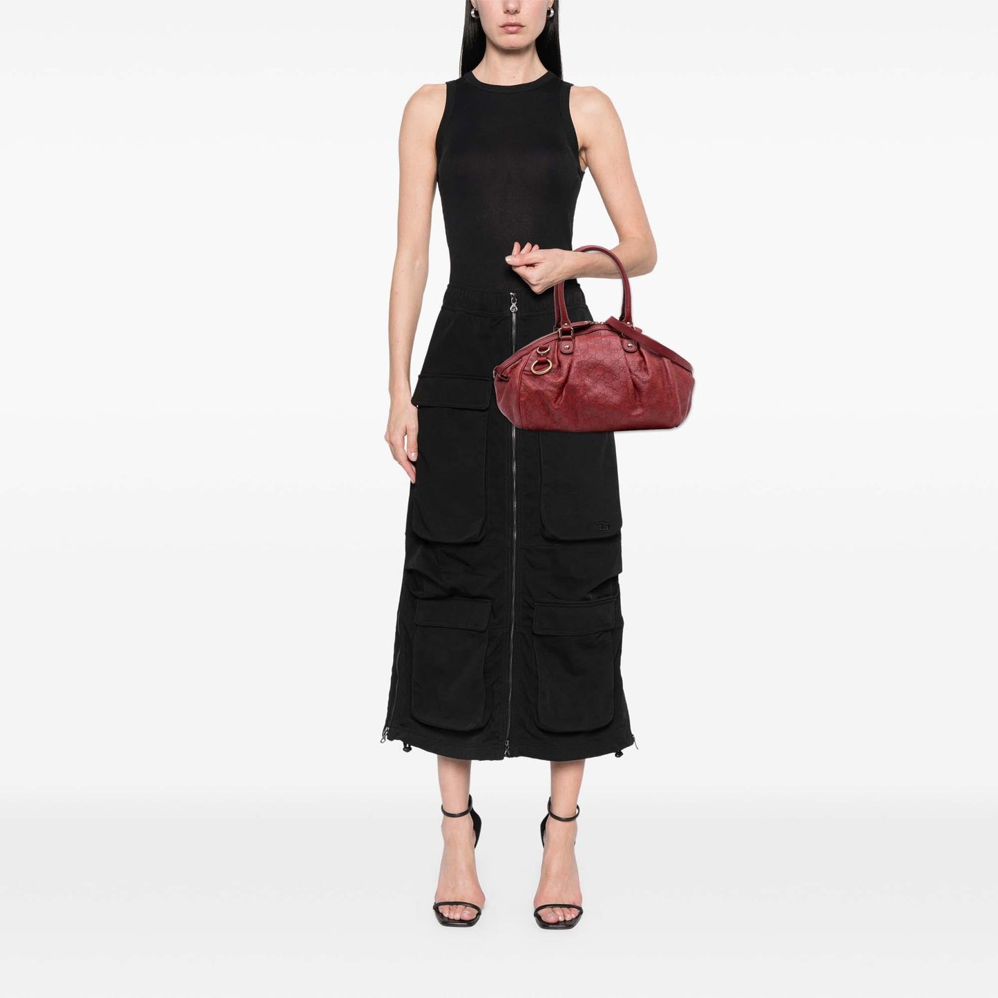 Gucci Guccissima Sukey Satchel