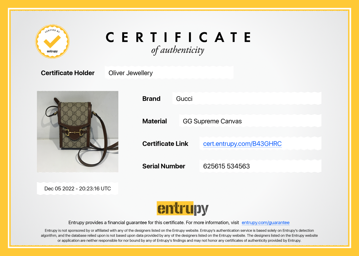 Gucci Horsebit 1955 Mini Bag