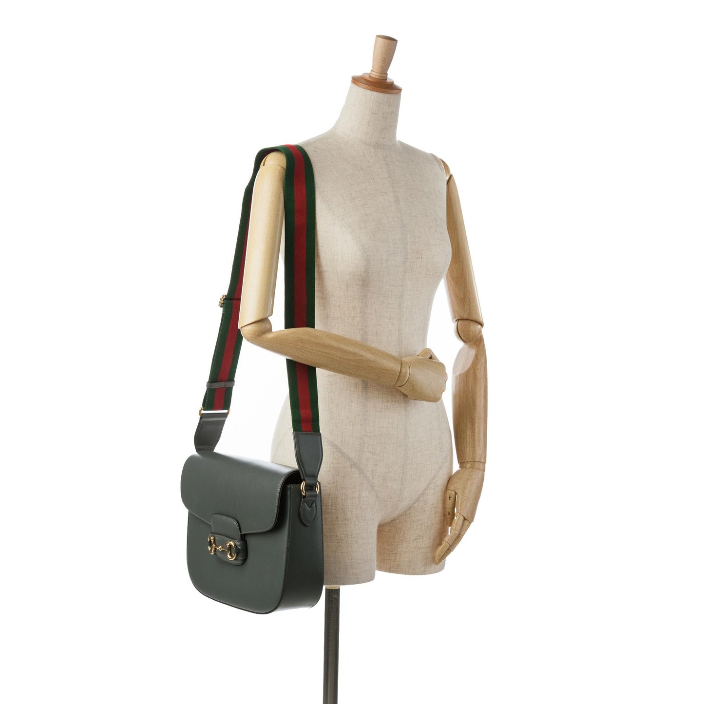 Gucci Horsebit 1955 Web Crossbody