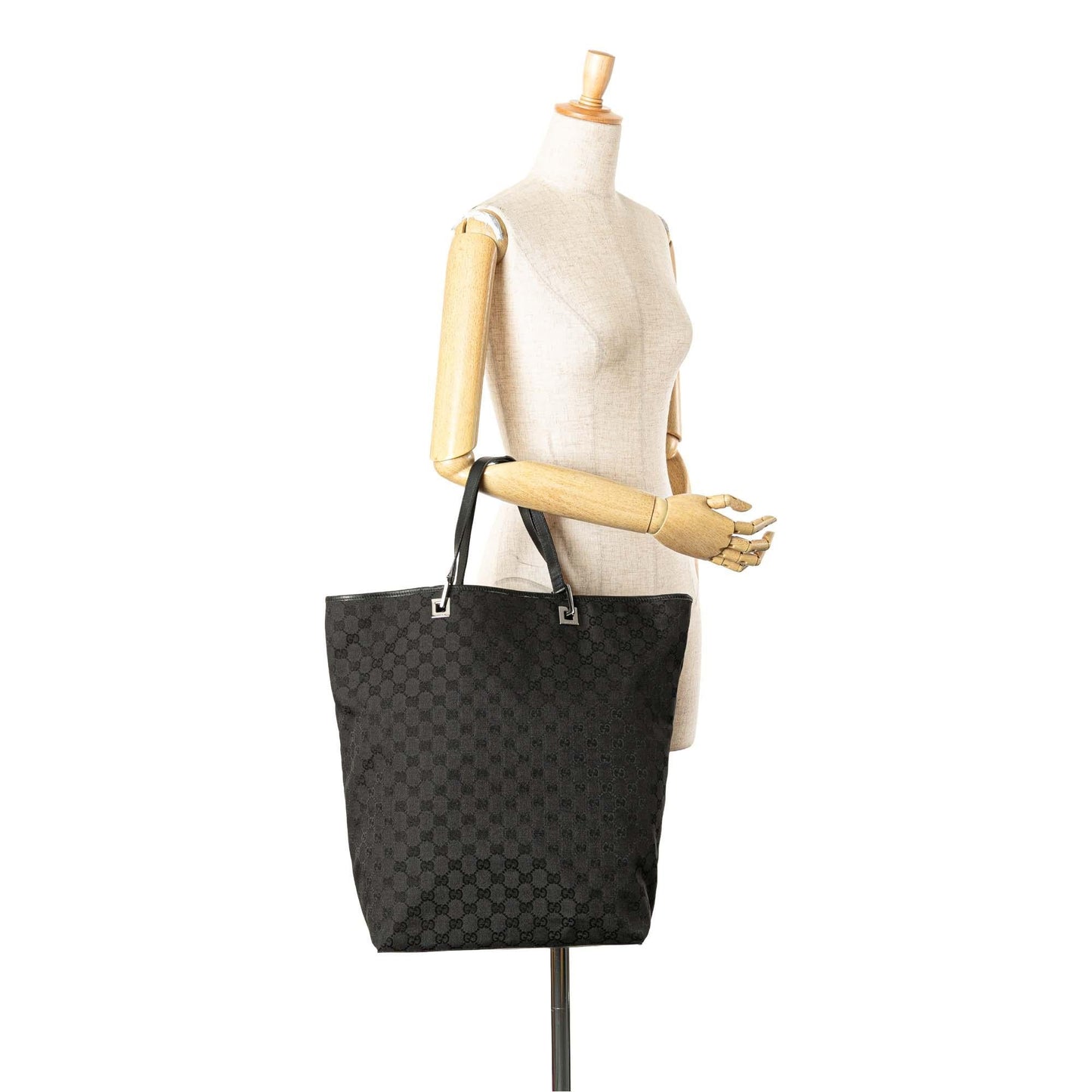 Gucci Large GG Canvas Shopper Tote