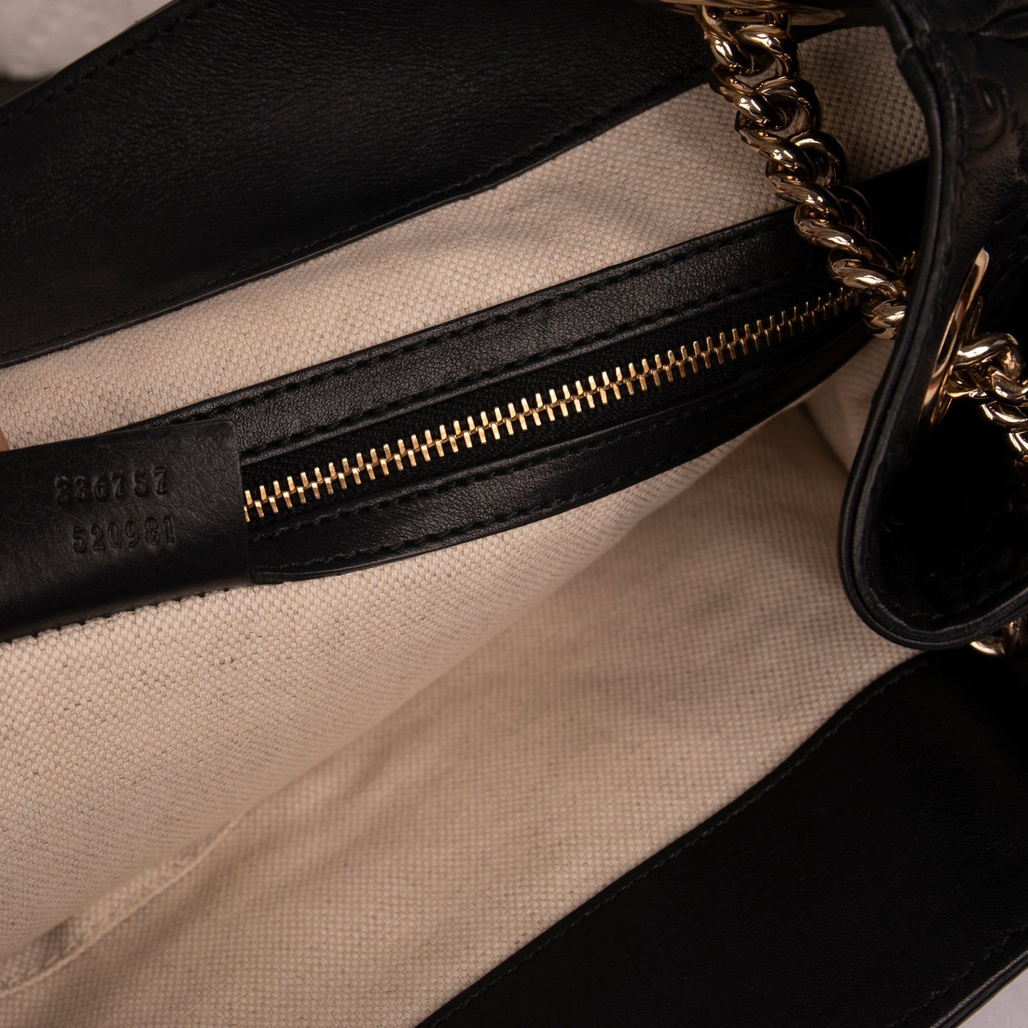 Gucci Large Guccissima Emily Chain Shoulder Bag