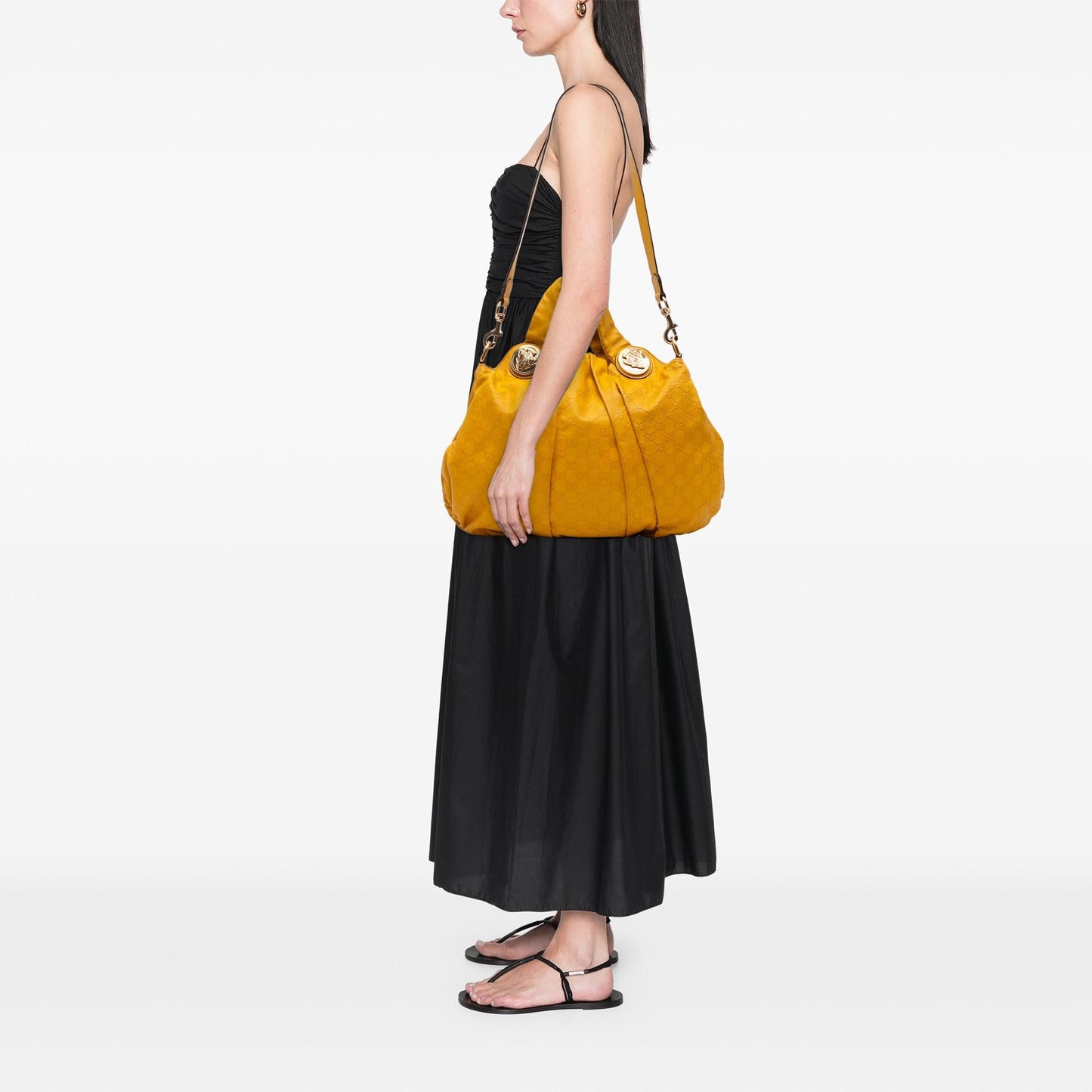 Gucci Large Guccissima Hysteria Satchel