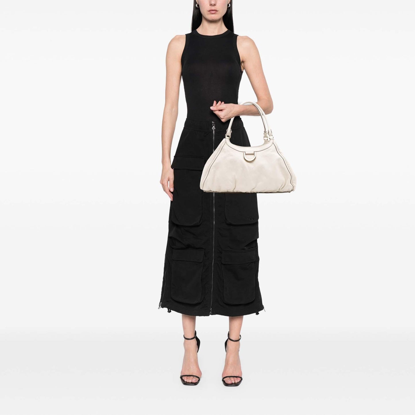 Gucci Leather Abbey D Ring Shoulder Bag