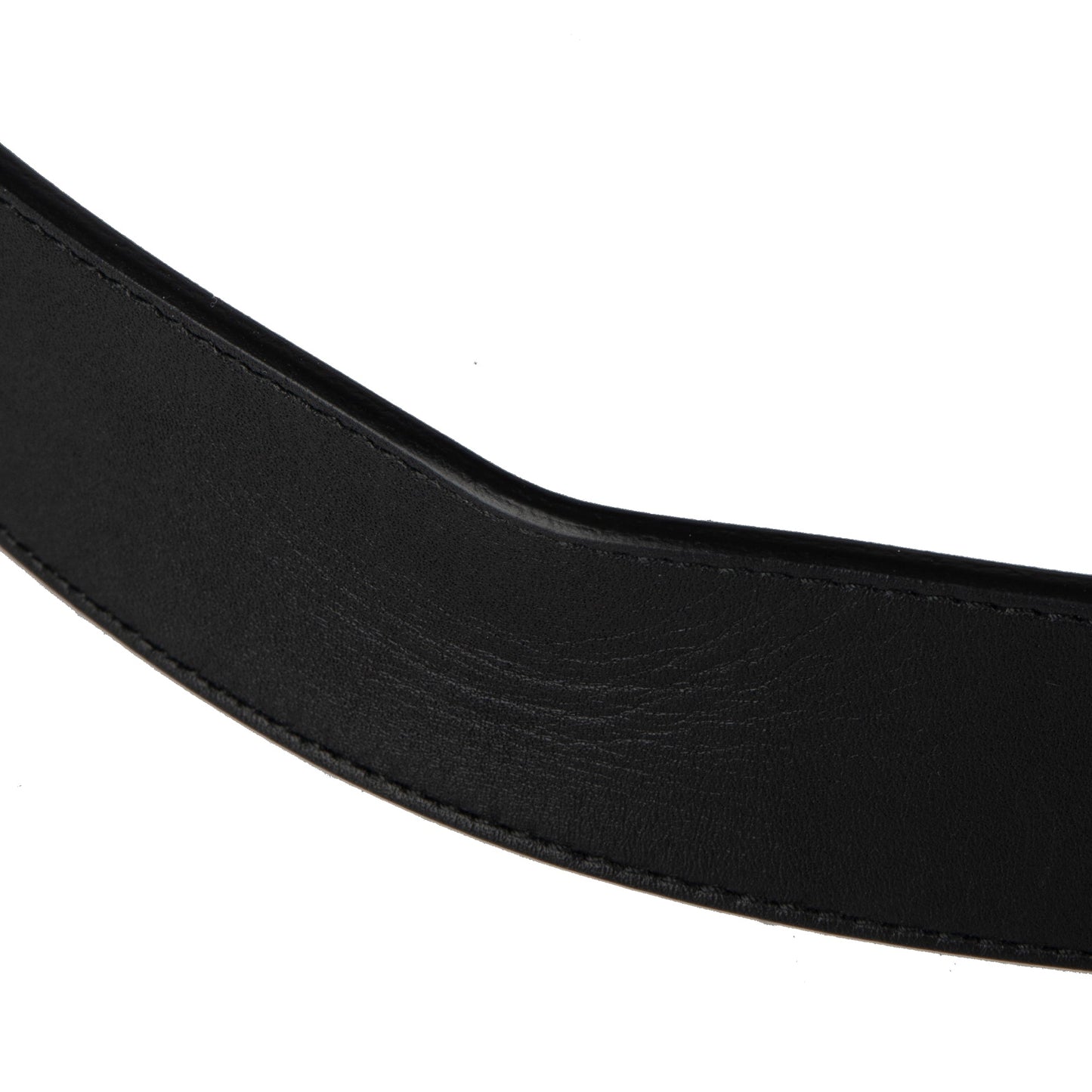 Gucci Leather Belt with Pearl Double G Buckle