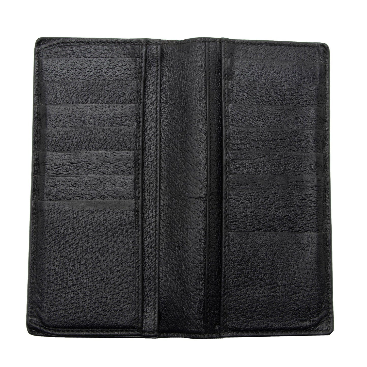Gucci Leather GG Marmont Bifold Long Wallet (SHF-0QNfI9)