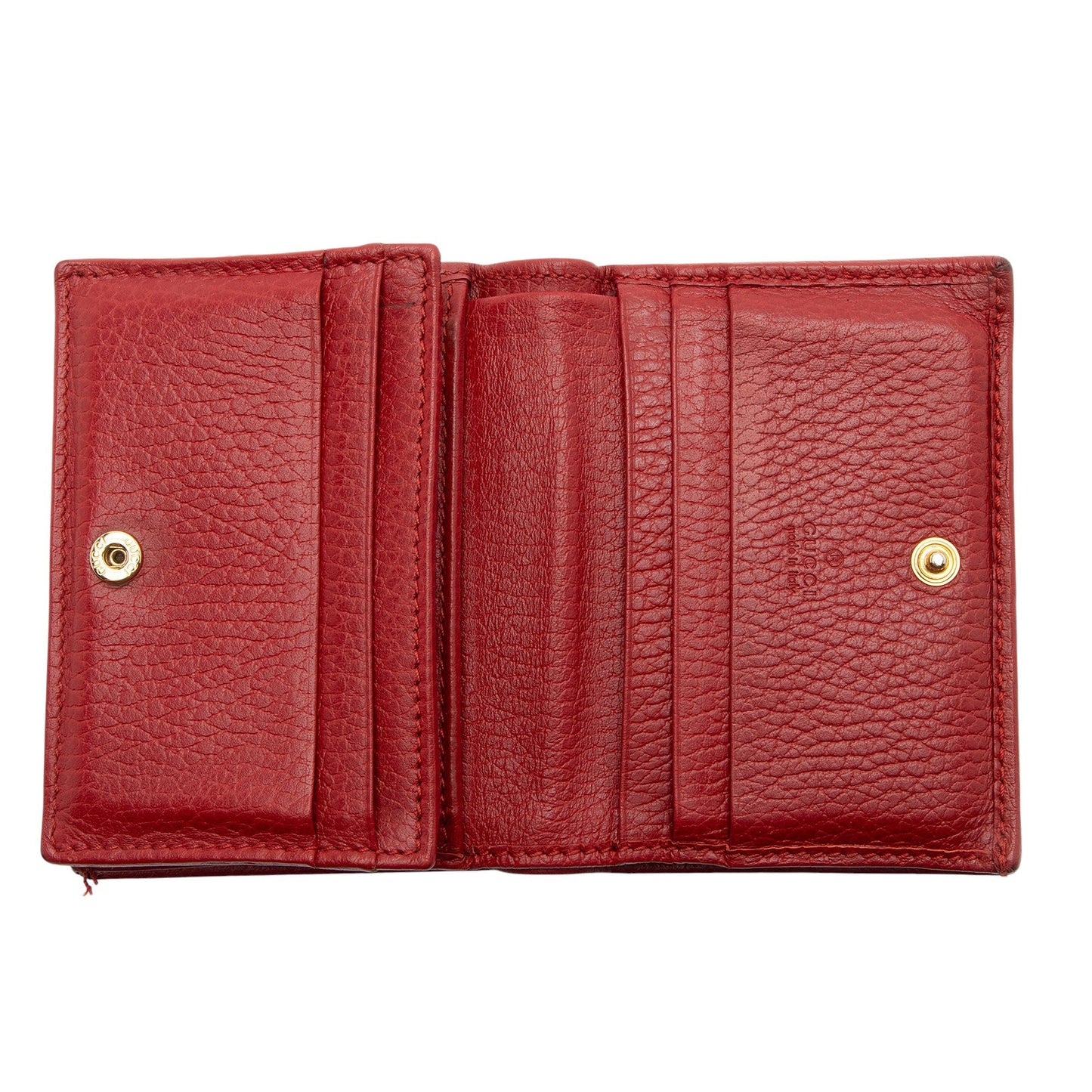 Gucci Leather GG Marmont Card Case