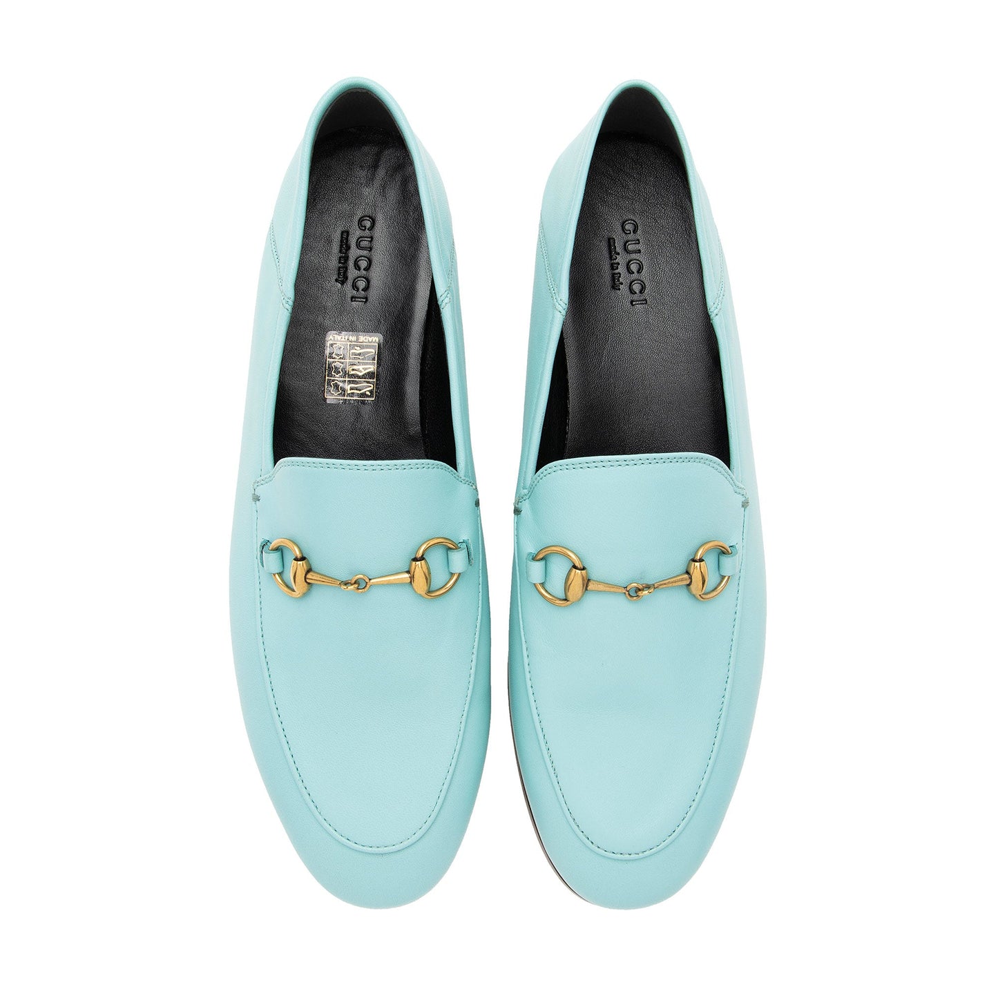 Gucci Leather Horsebit Brixton Loafers - Size 8.5 / 38.5 (SHF-ptihGG)