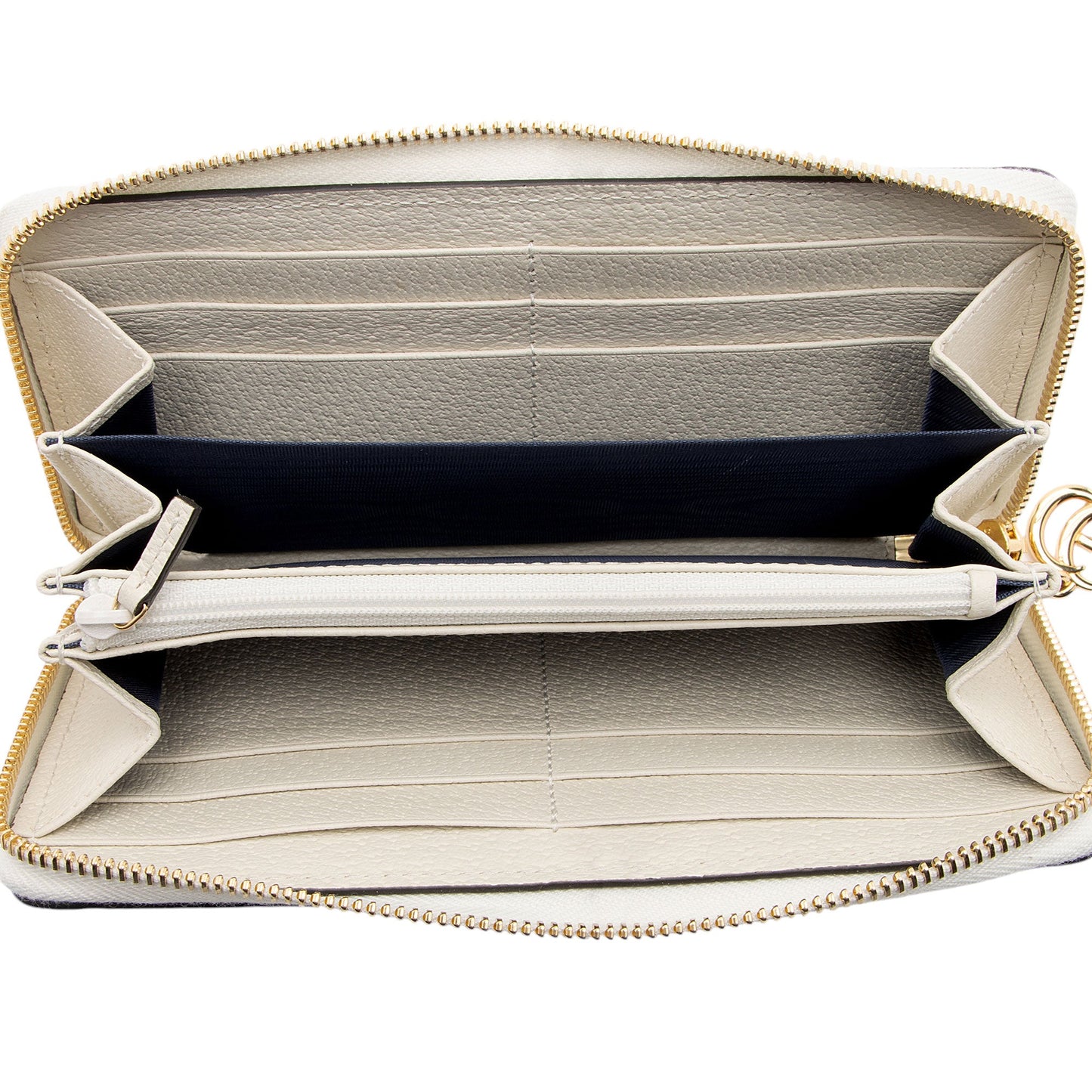 Gucci Leather Ophidia Zip Around Wallet (SHF-Ddjs3y)