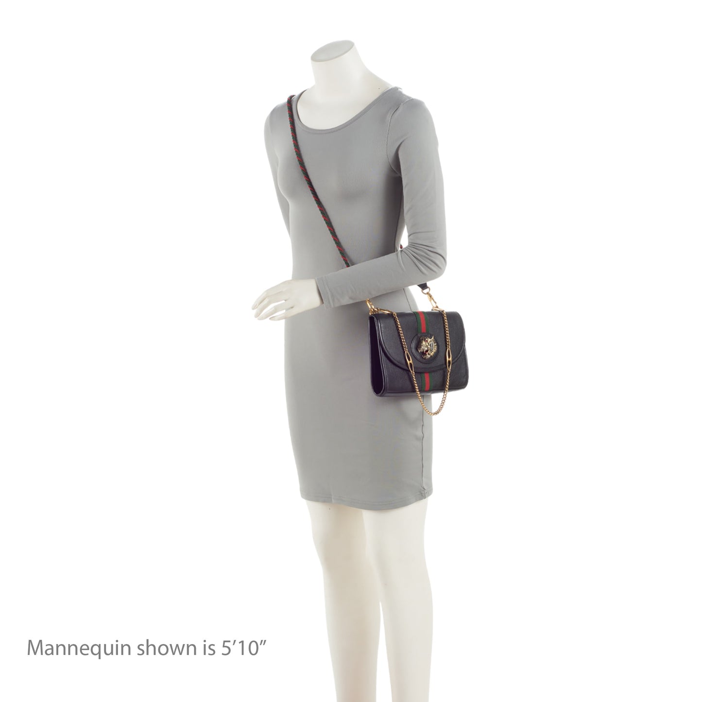 Gucci Leather Rajah Small Shoulder Bag (SHF-T9JpnW)