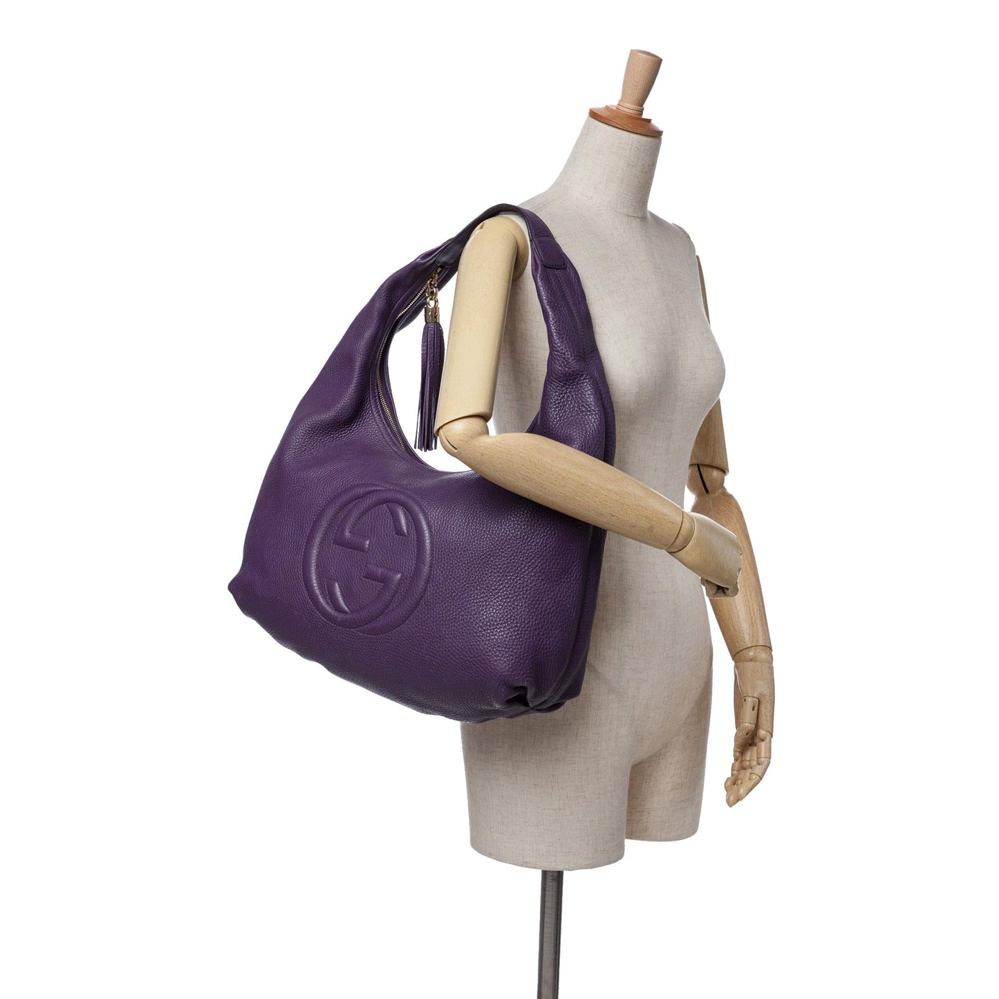 Gucci Leather Soho Hobo