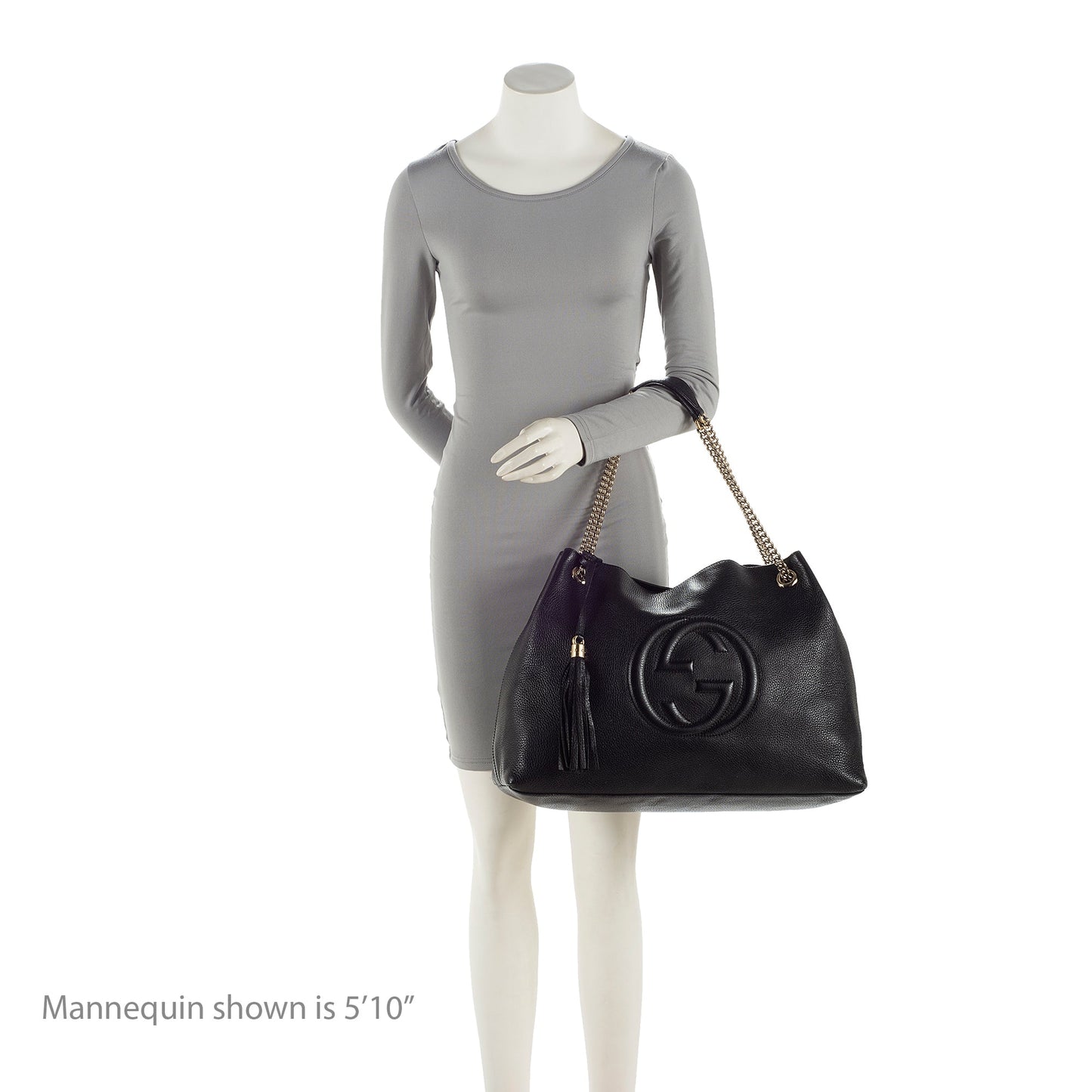Gucci Leather Soho Large Shoulder Bag (SHF-22564)