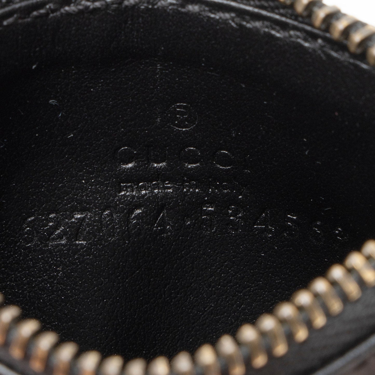 Gucci Matelasse Leather GG Marmont Keychain Card Holder