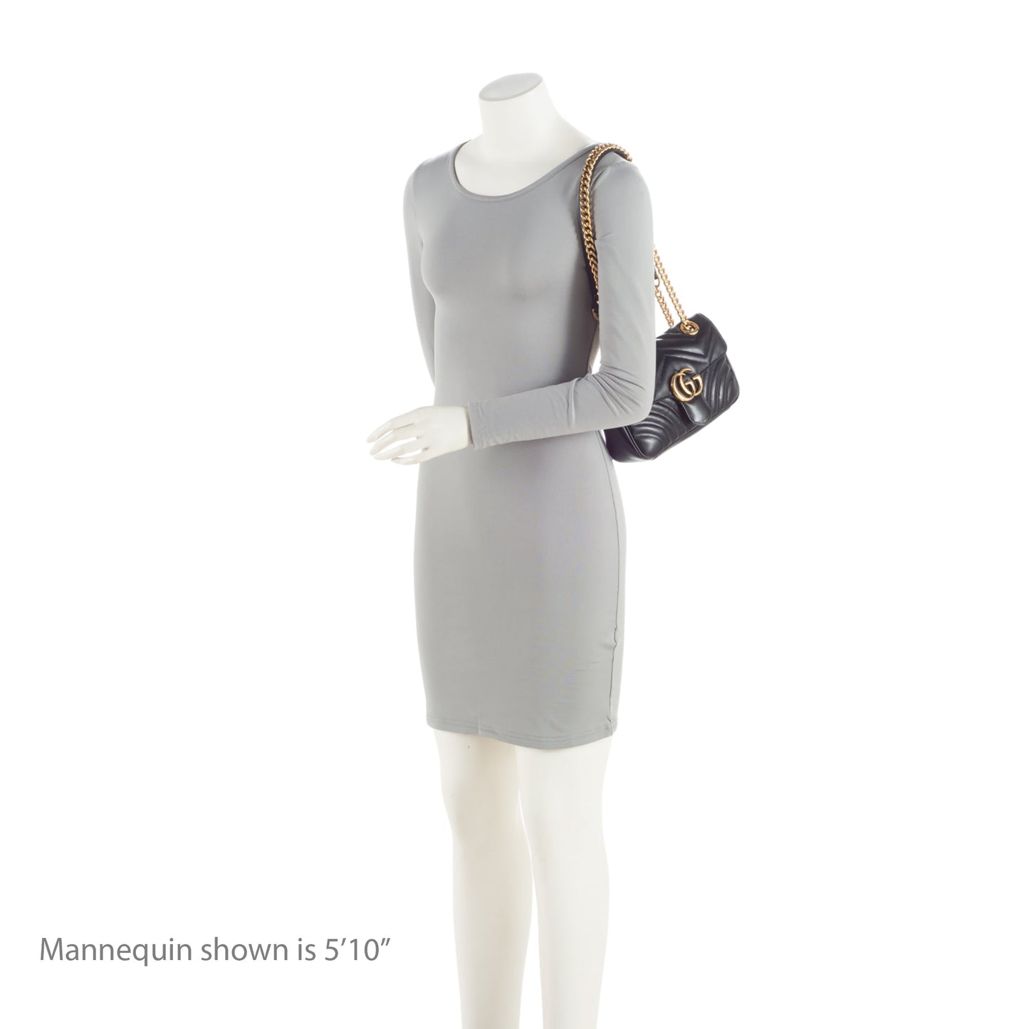 Gucci Matelasse Leather GG Marmont Mini Flap Bag (SHF-Aicihy)