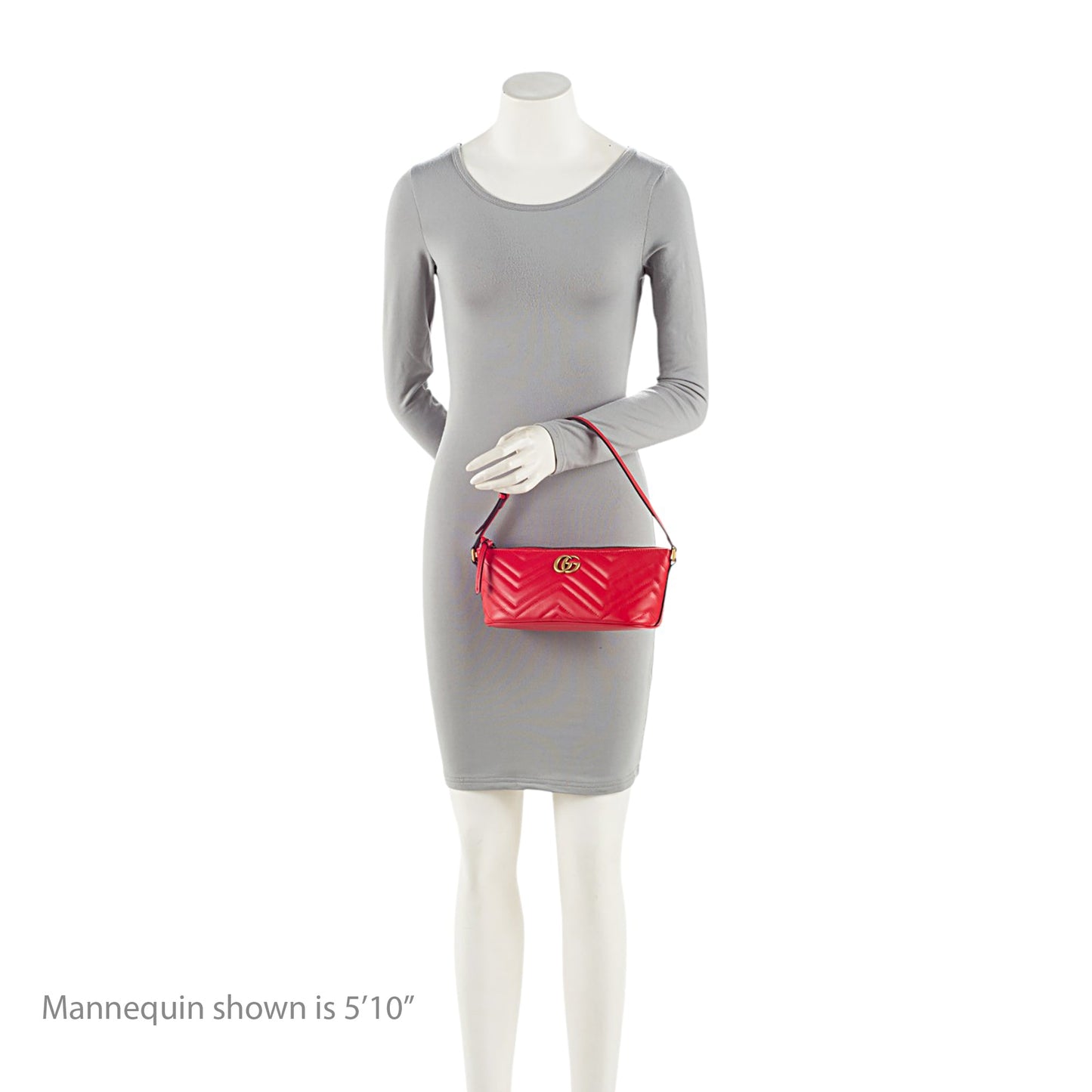 Gucci Matelasse Leather GG Marmont Sling Shoulder Bag