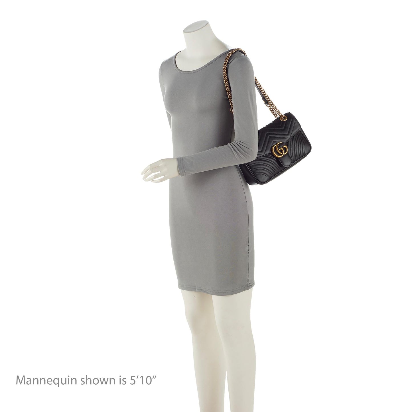 Gucci Matelasse Leather GG Marmont Small Flap Bag (SHF-gHIYfO)