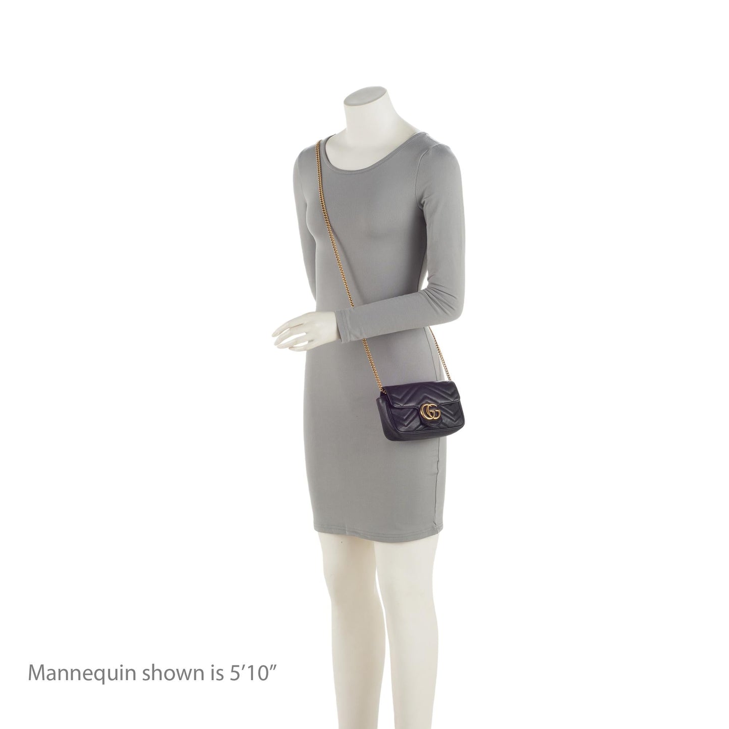 Gucci Matelasse Leather GG Marmont Mini Flap Bag
