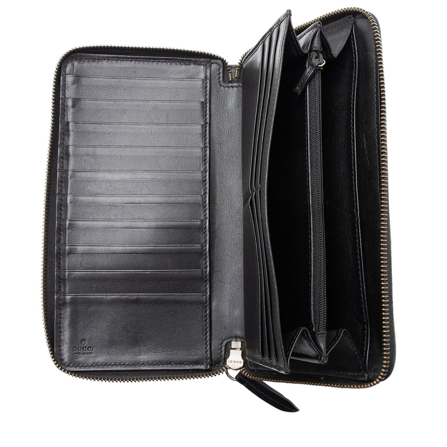 Gucci Matelasse Leather GG Marmont Zip Around Organizer Wallet (SHF-4aR2ie)