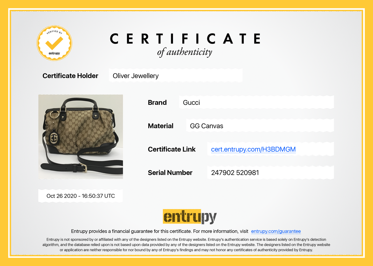 Gucci Medium GG Canvas Sukey Top Handle Satchel