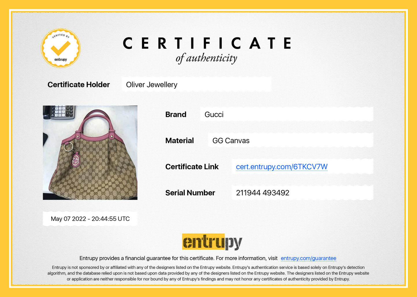 Gucci Medium GG Canvas Sukey Tote