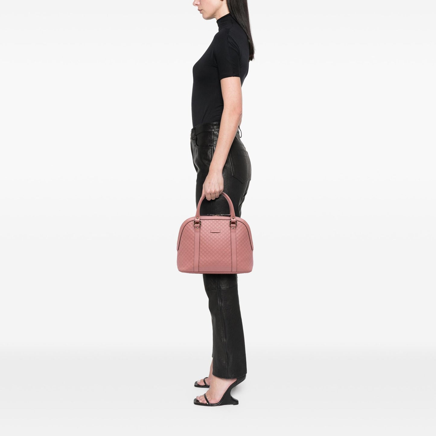 Gucci Medium Microguccissima Dome Satchel