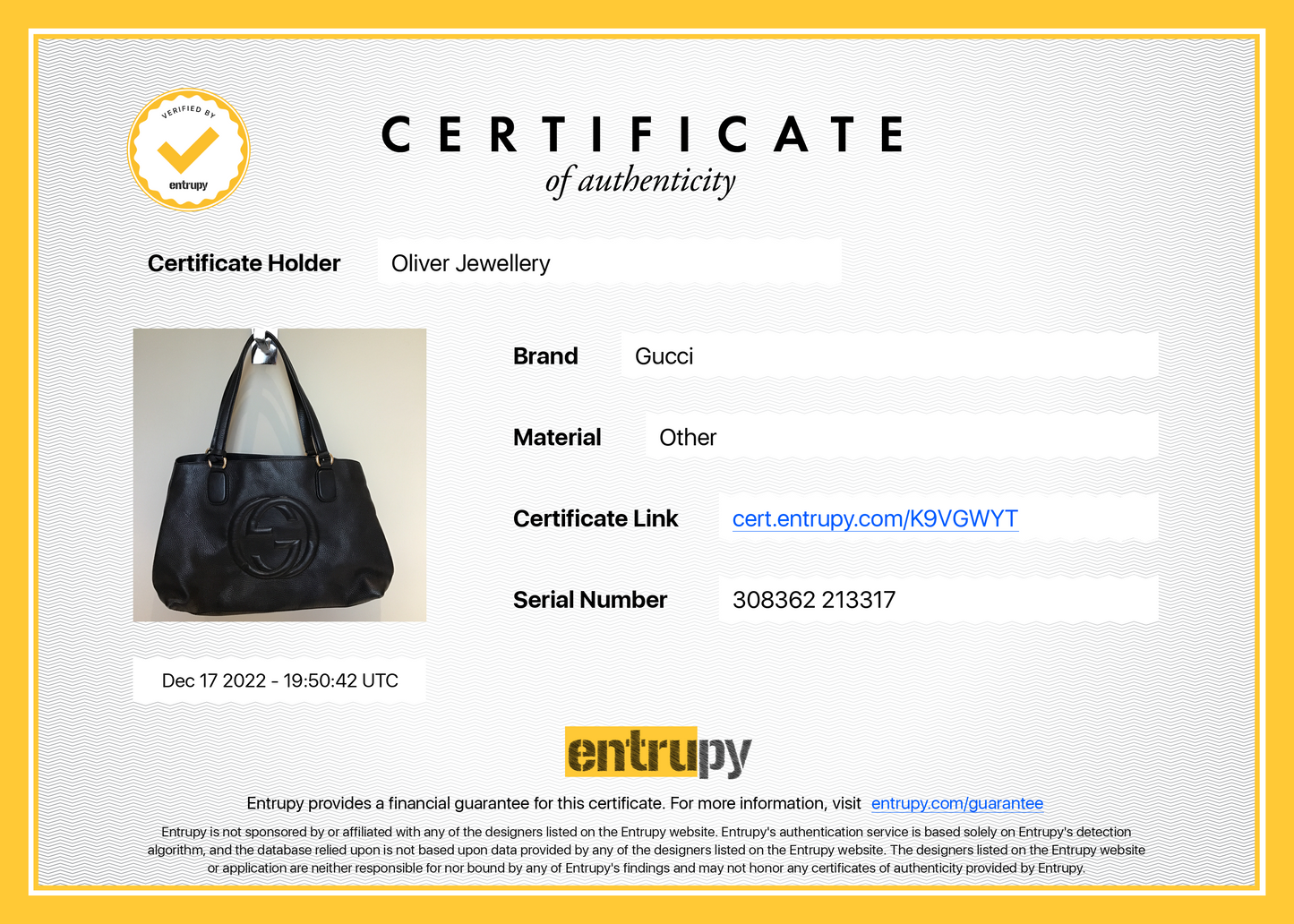 Gucci Medium Soho Working Tote