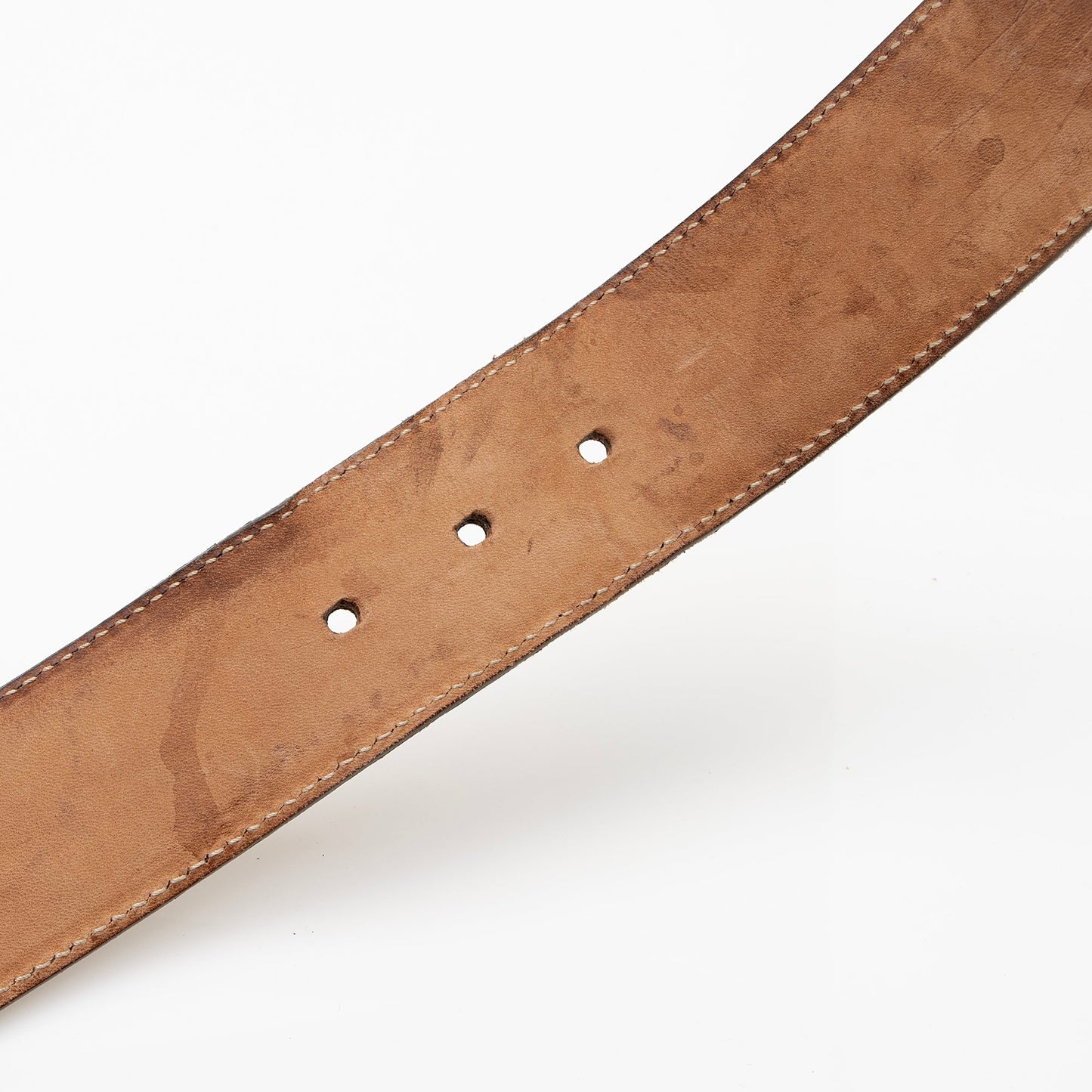 Gucci Metallic Guccissima Belt - Size 34 / 85 (SHF-22763)