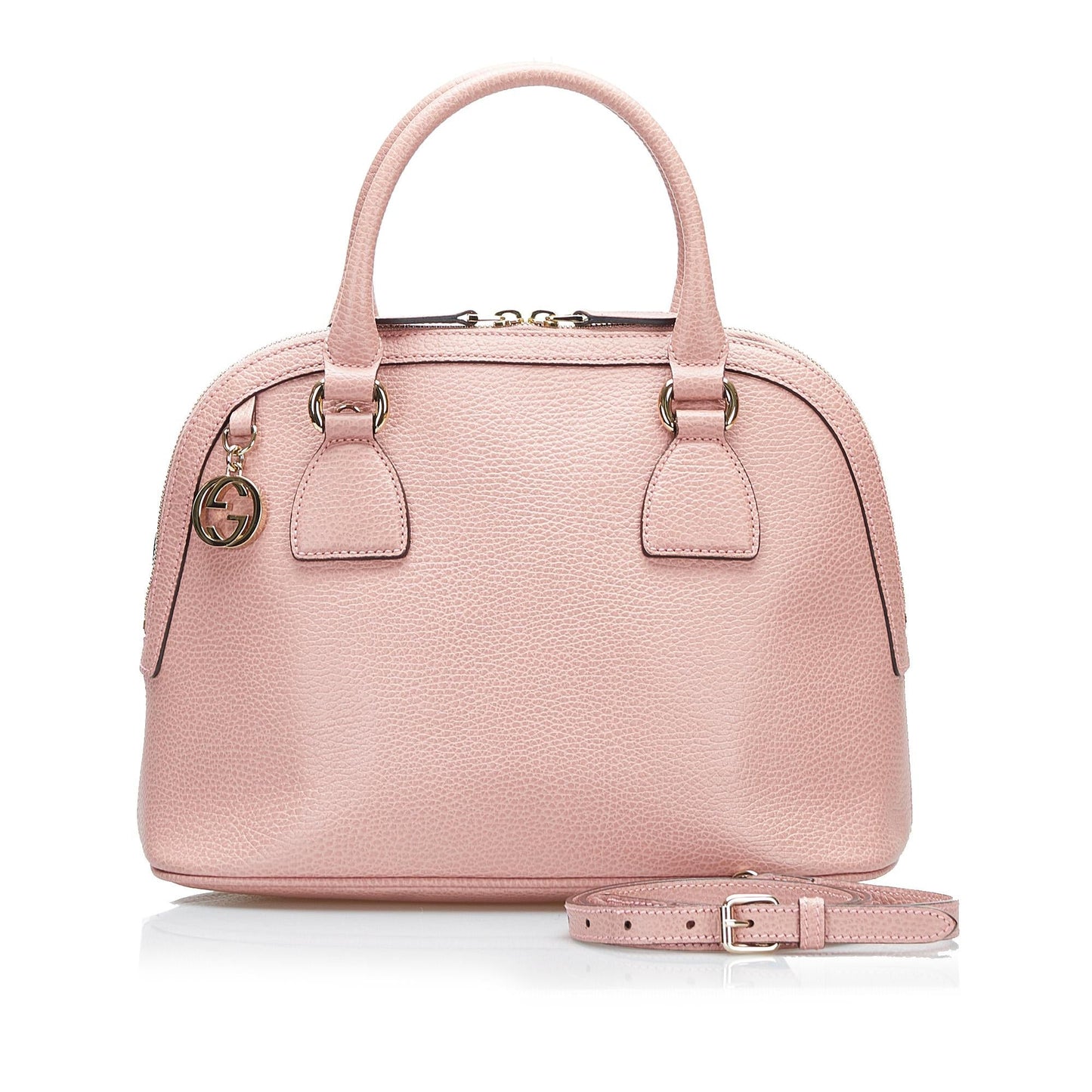 Gucci Mini GG Charm Dome Satchel (SHG-bq20lV)