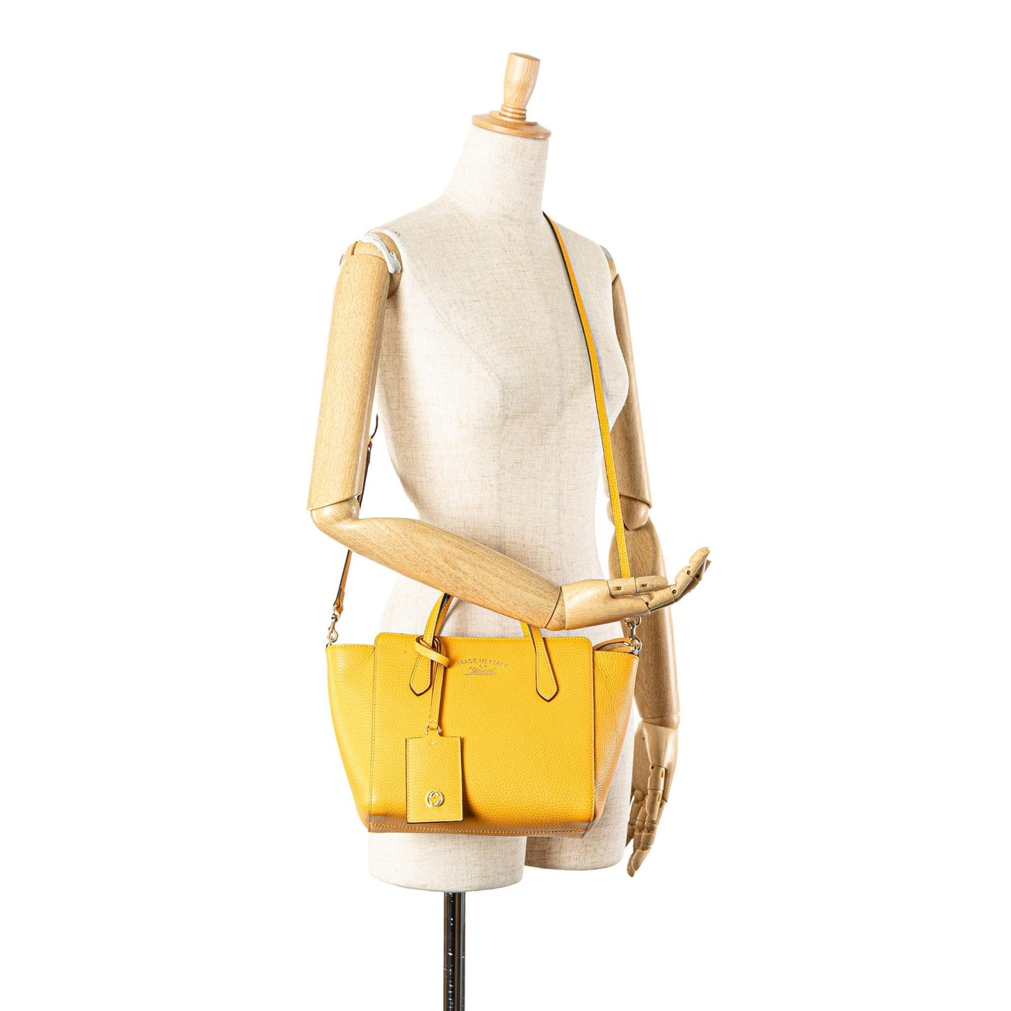 Gucci Mini Leather Swing Satchel