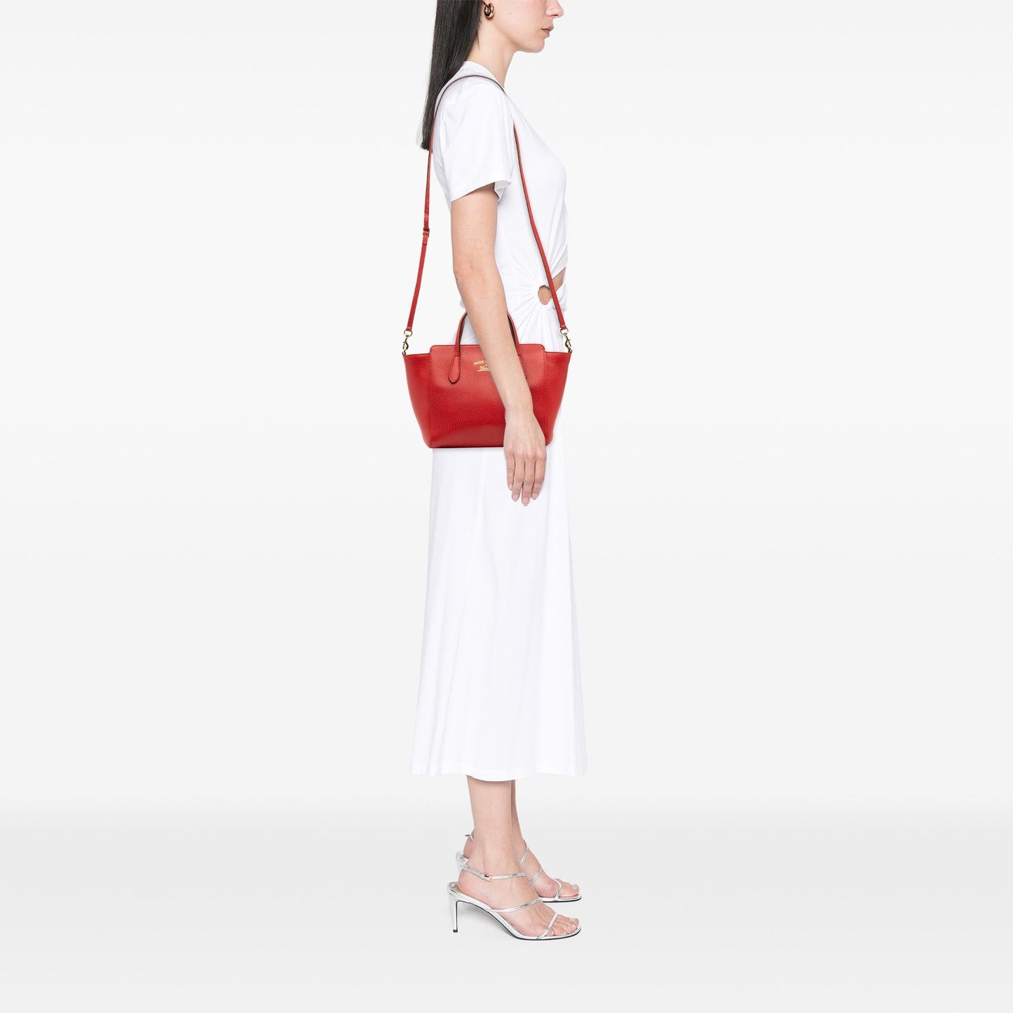 Gucci Mini Leather Swing Satchel