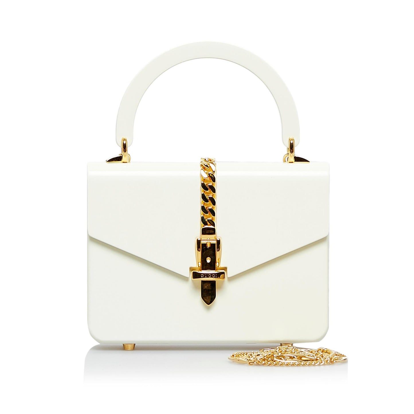 Gucci Mini Plexiglass Sylvie 1969 (SHG-RffcW2)