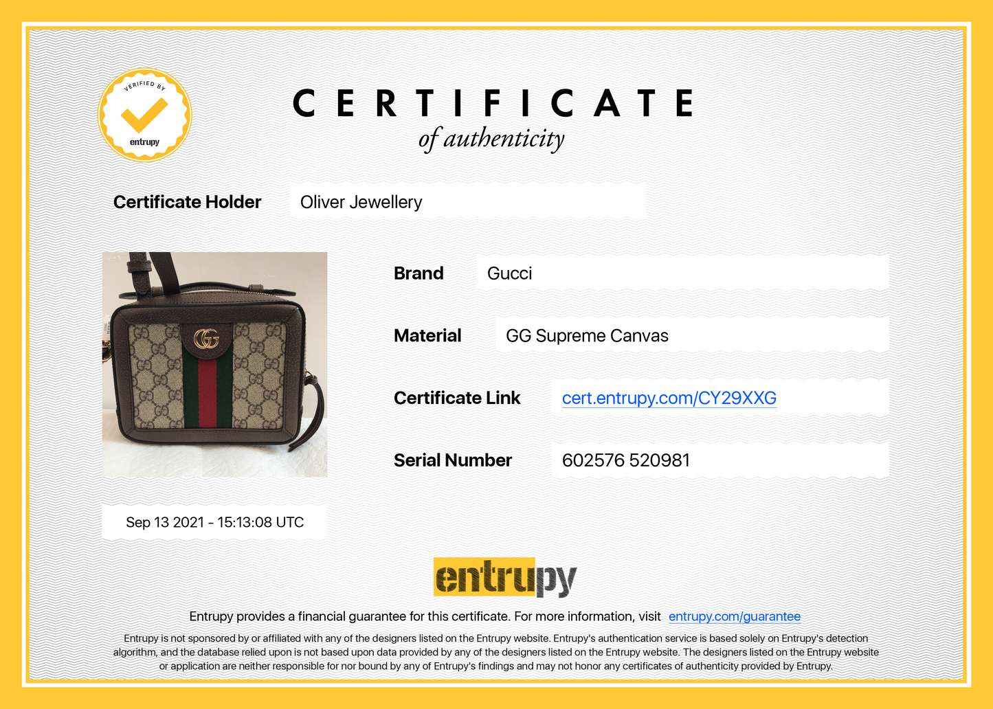 Gucci Ophidia GG Mini Shoulder Bag