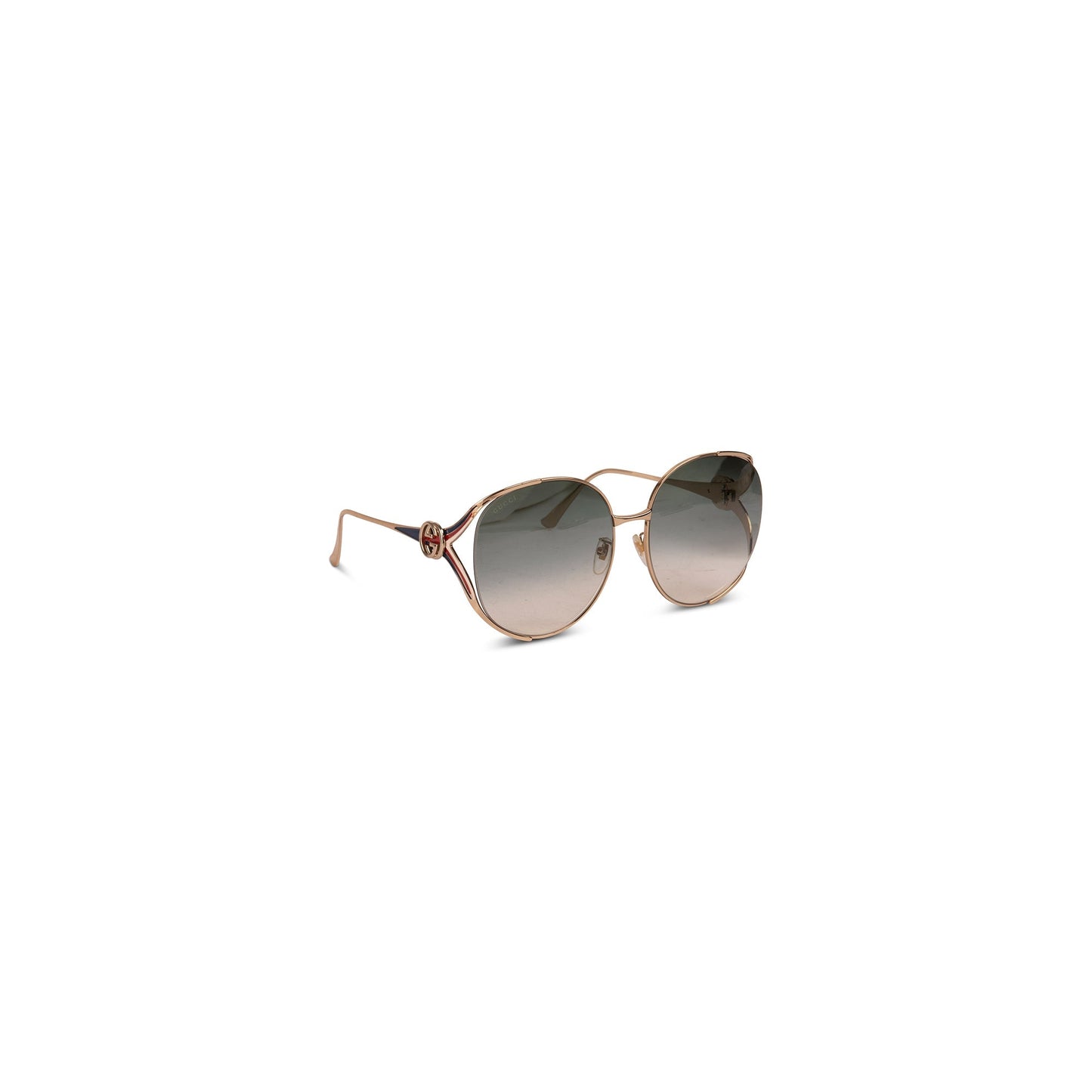 Gucci Oversized Round Frame Sunglasses