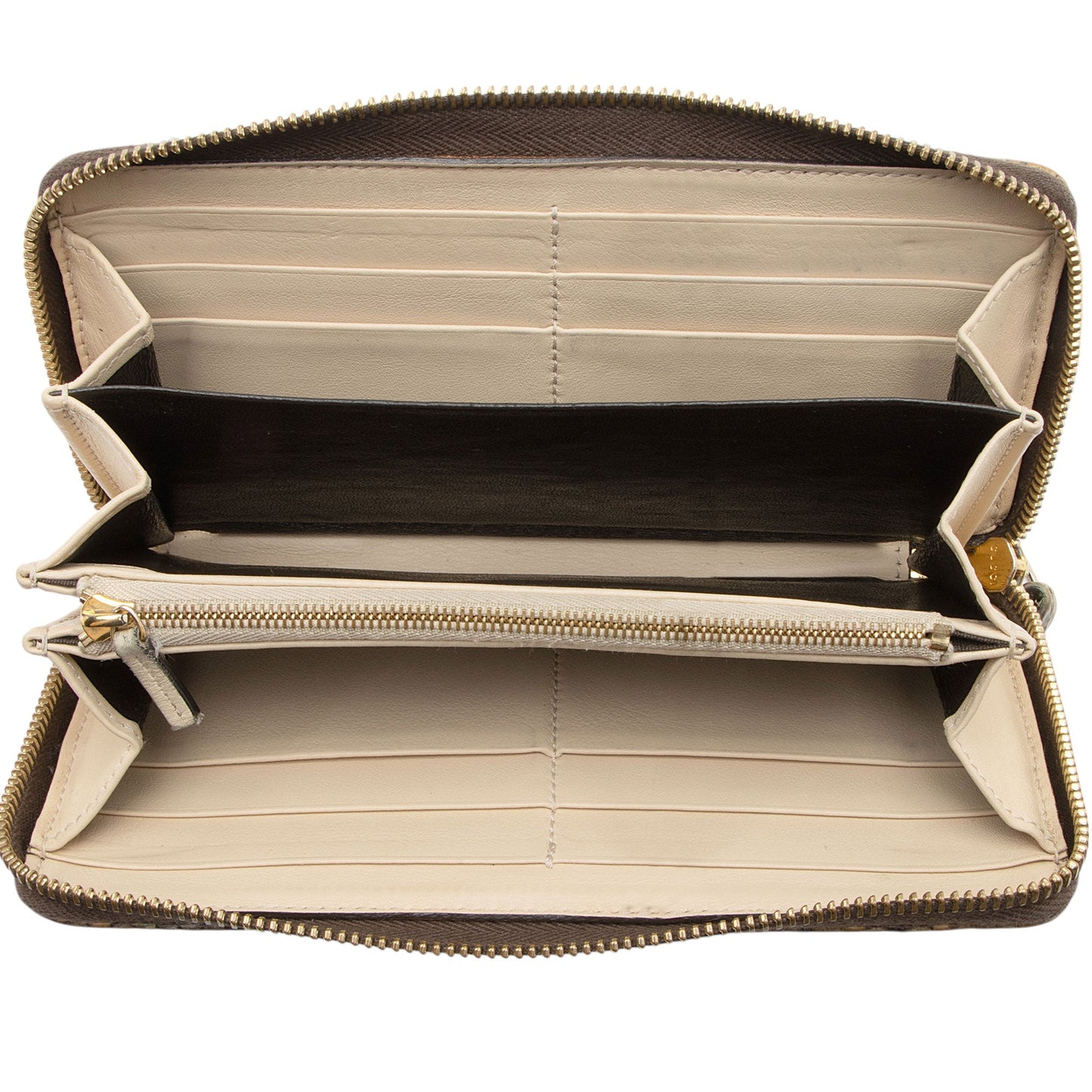 Gucci Python GG Marmont Zip Around Wallet