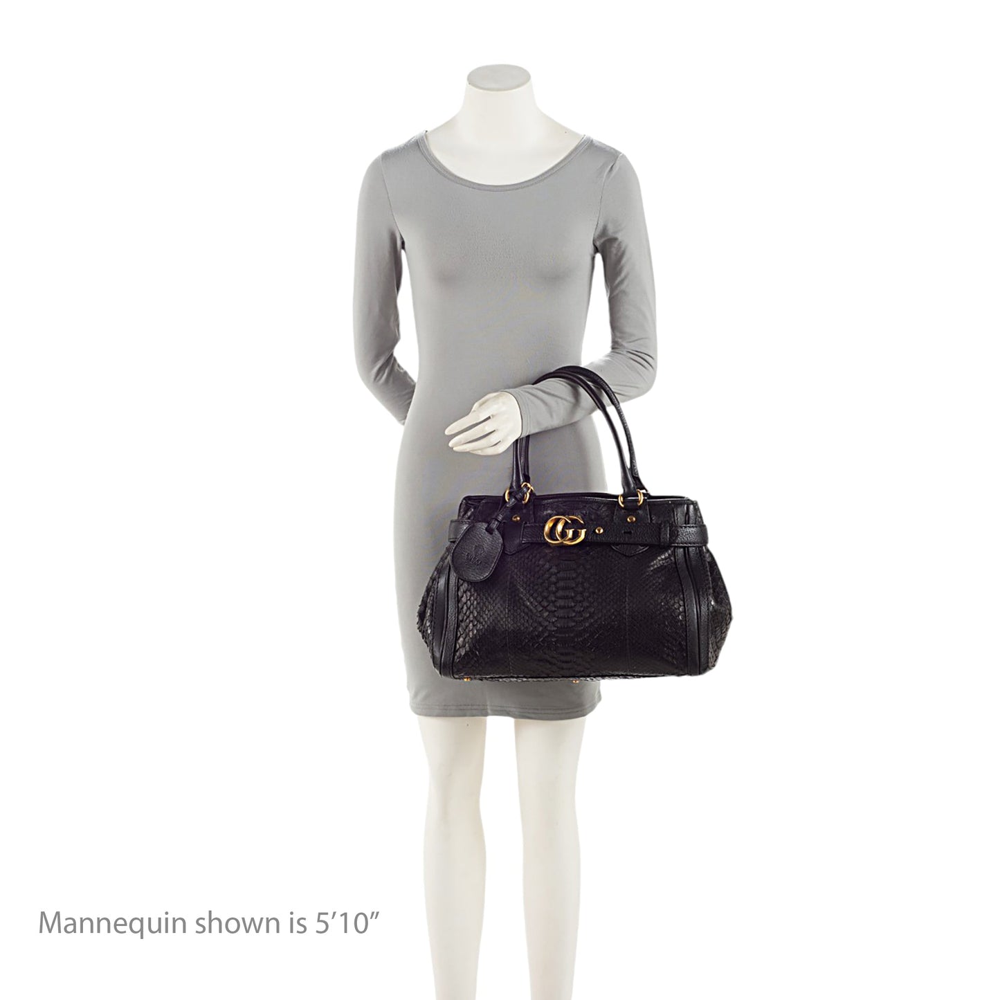 Gucci Python GG Running Medium Satchel (SHF-6xup9n)