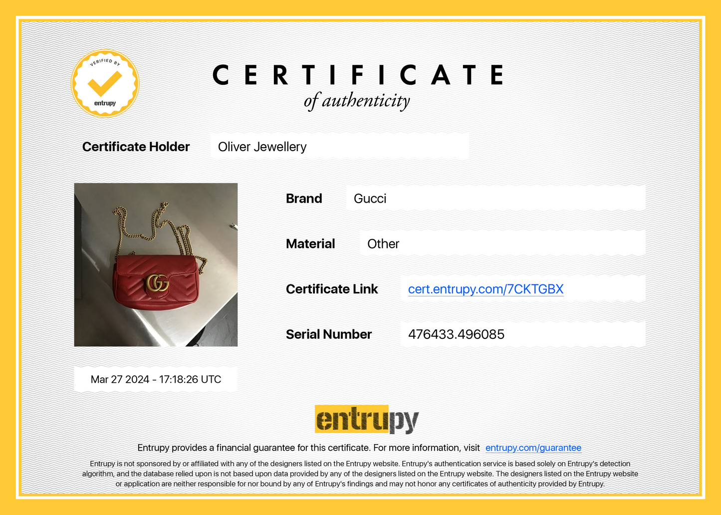 Gucci Red GG Marmont Matelasse Leather Super Mini Bag