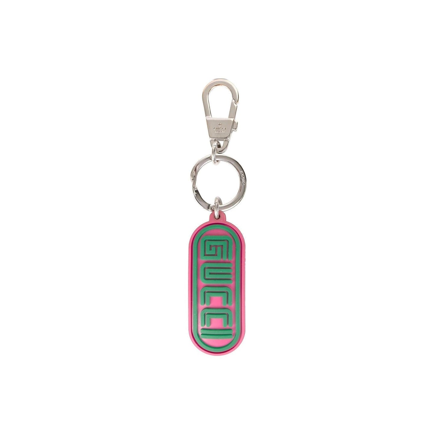 Gucci Rubber Logo Keychain