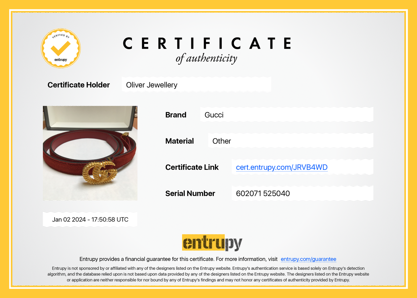 Gucci Skinny Marmont Red Suede Torchon Buckle Belt, 70 28