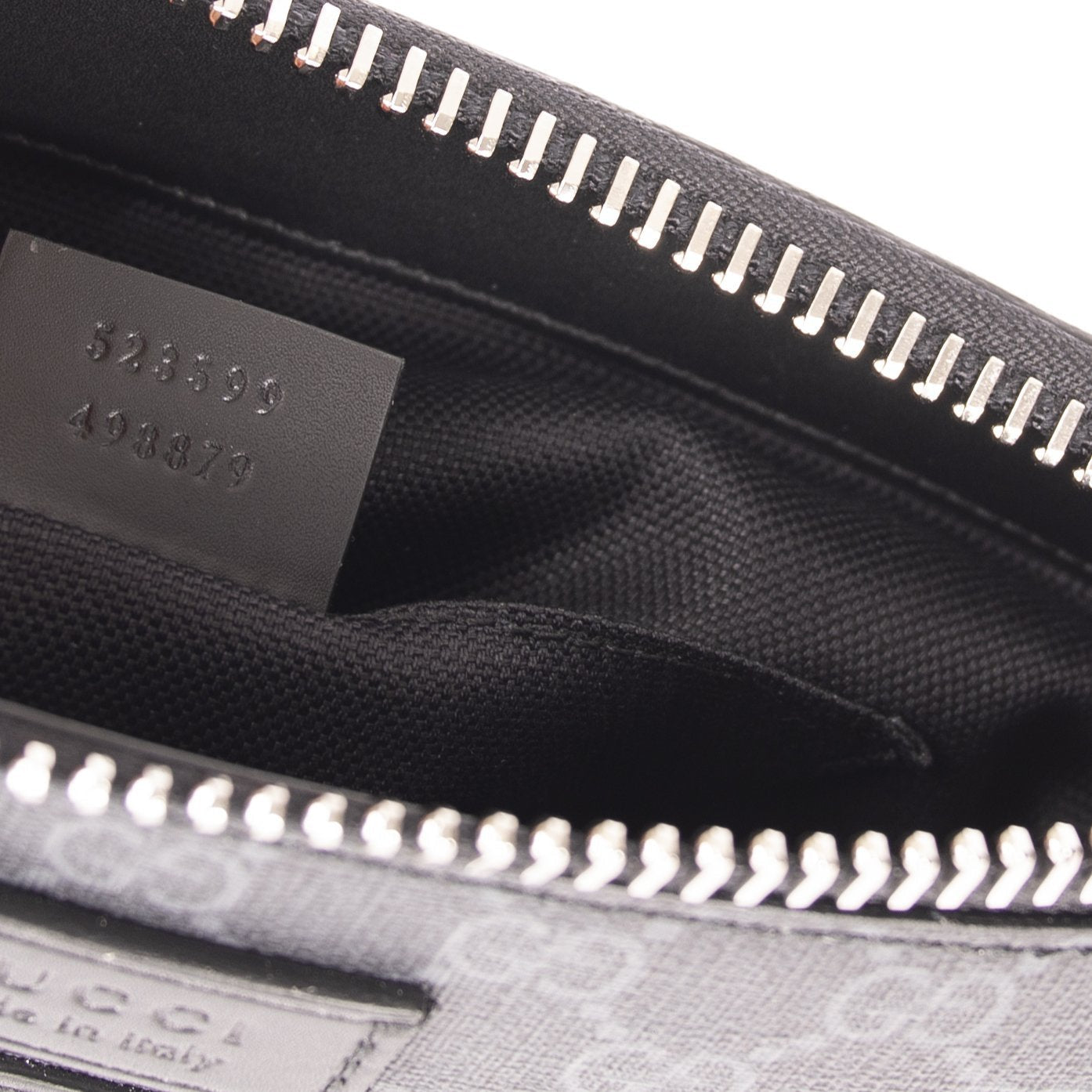 Gucci Small Black GG Supreme Messenger Bag
