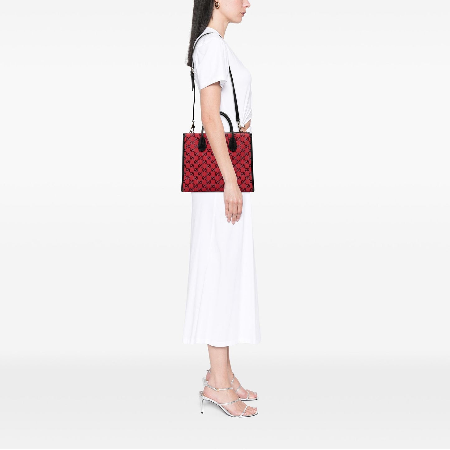 Gucci Small GG Canvas Interlocking G Tote
