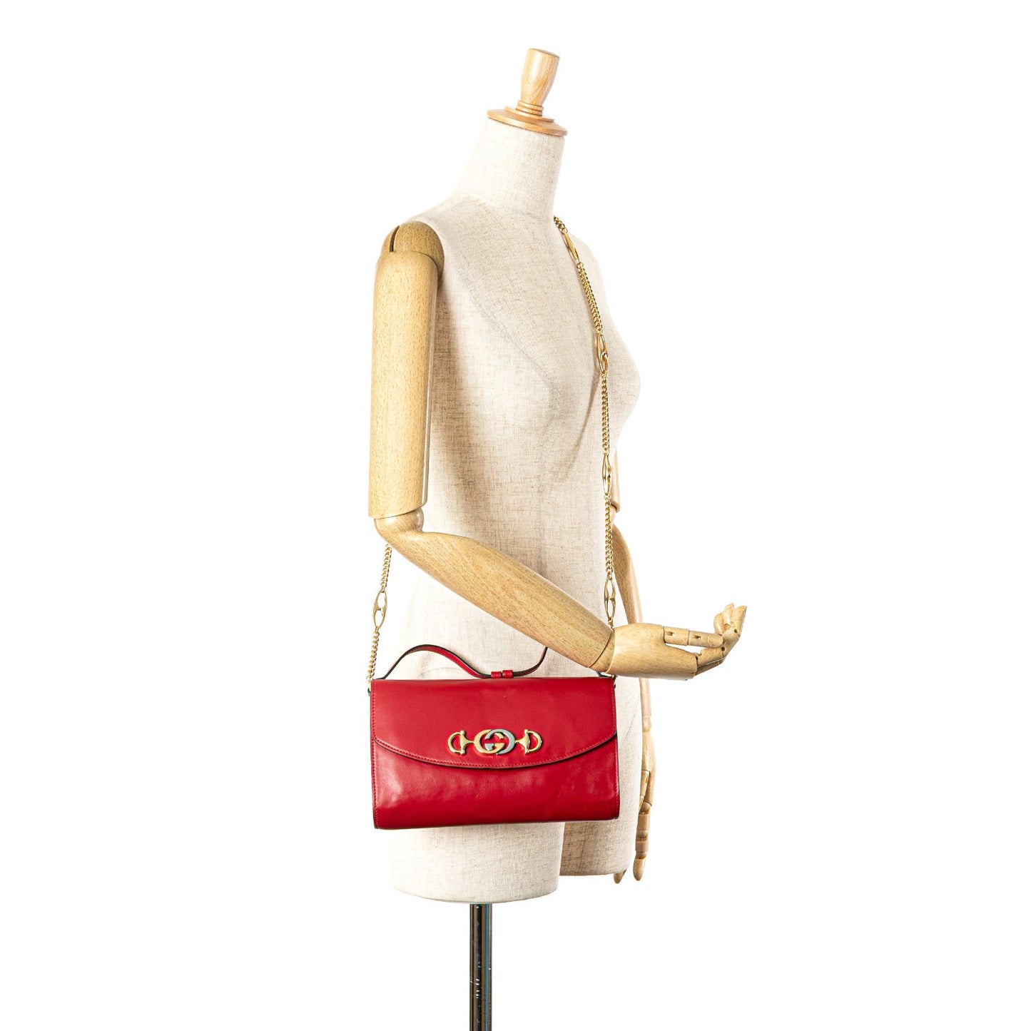 Gucci Small Leather Zumi Satchel