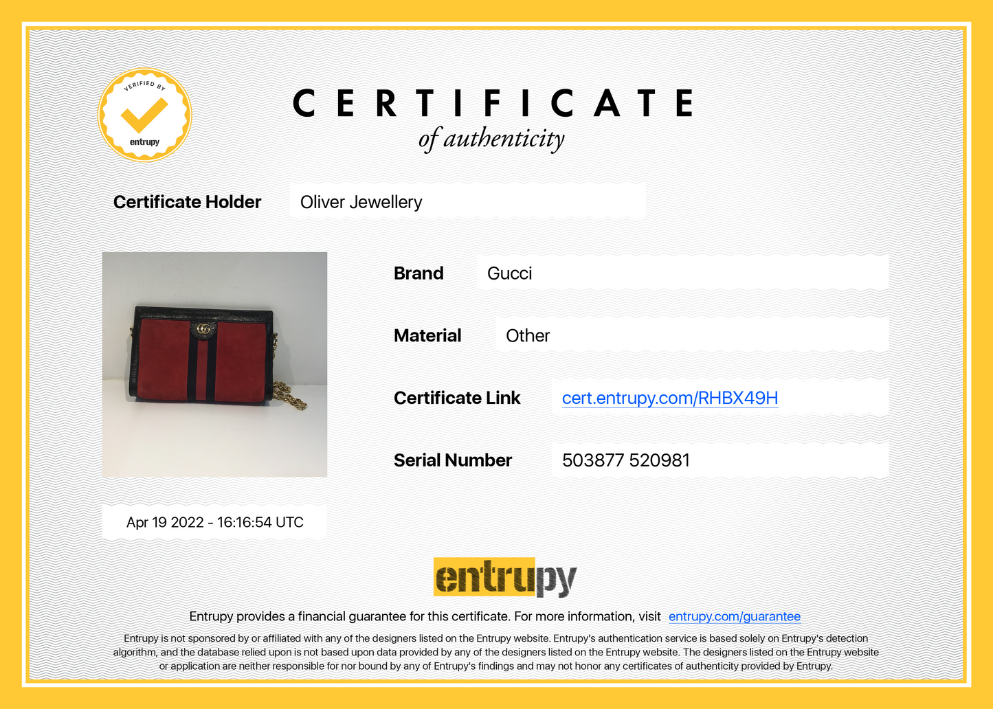 Gucci Small Suede Ophidia Chain Shoulder Bag