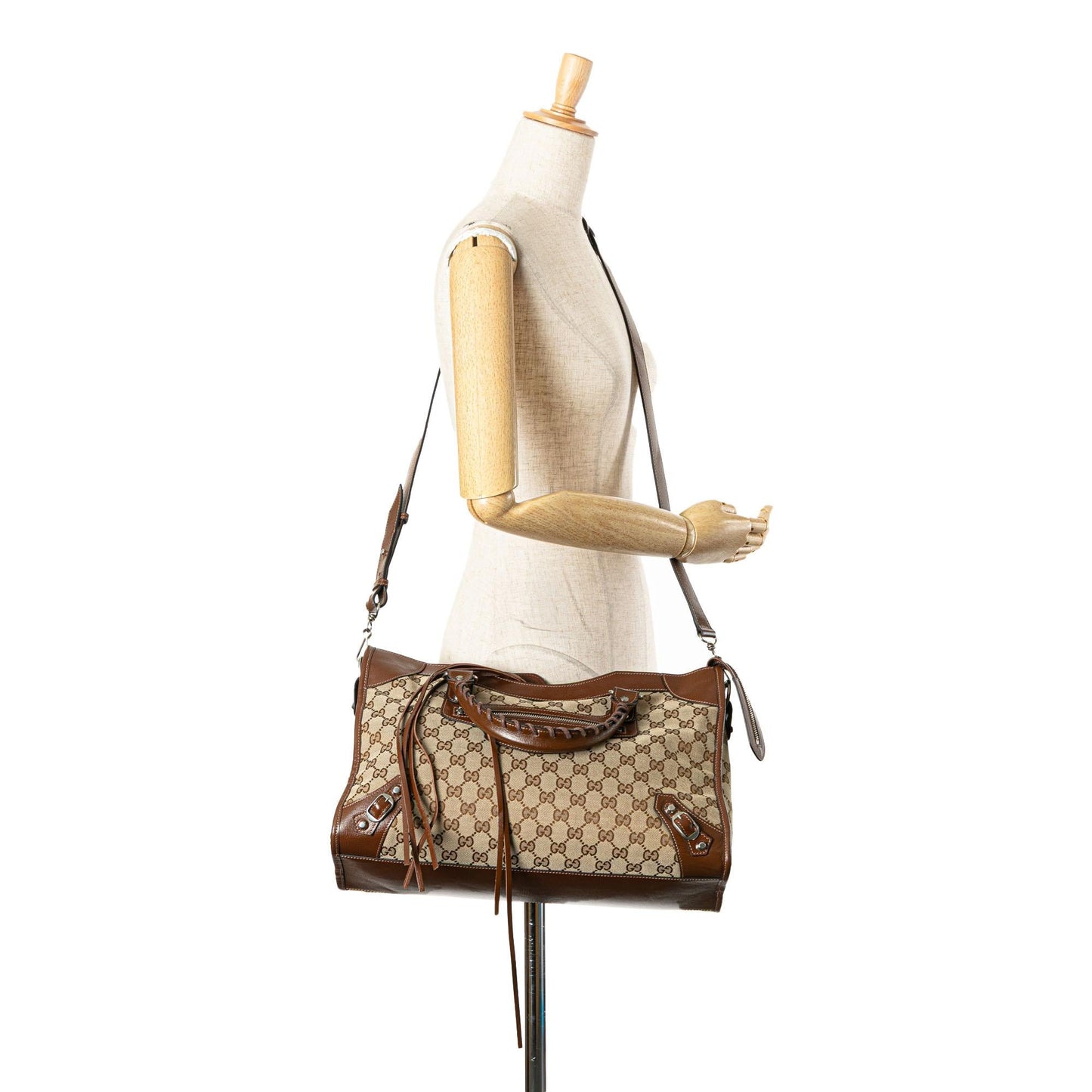 Gucci The Hacker Project GG Canvas Neo Classic Satchel