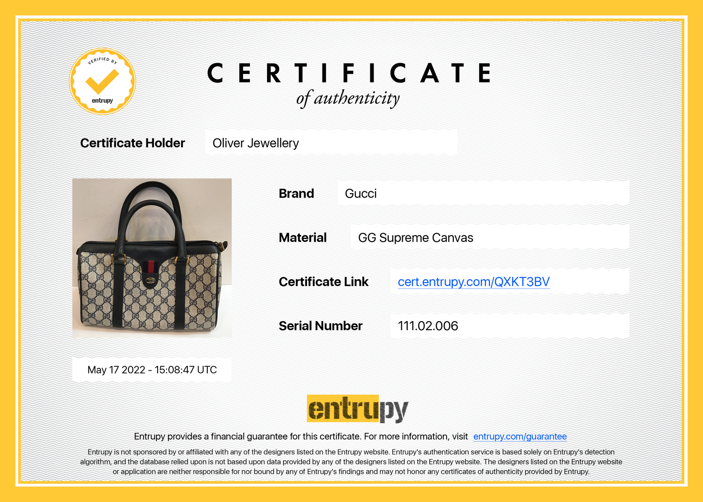 Gucci Vintage GG Plus Boston Bag