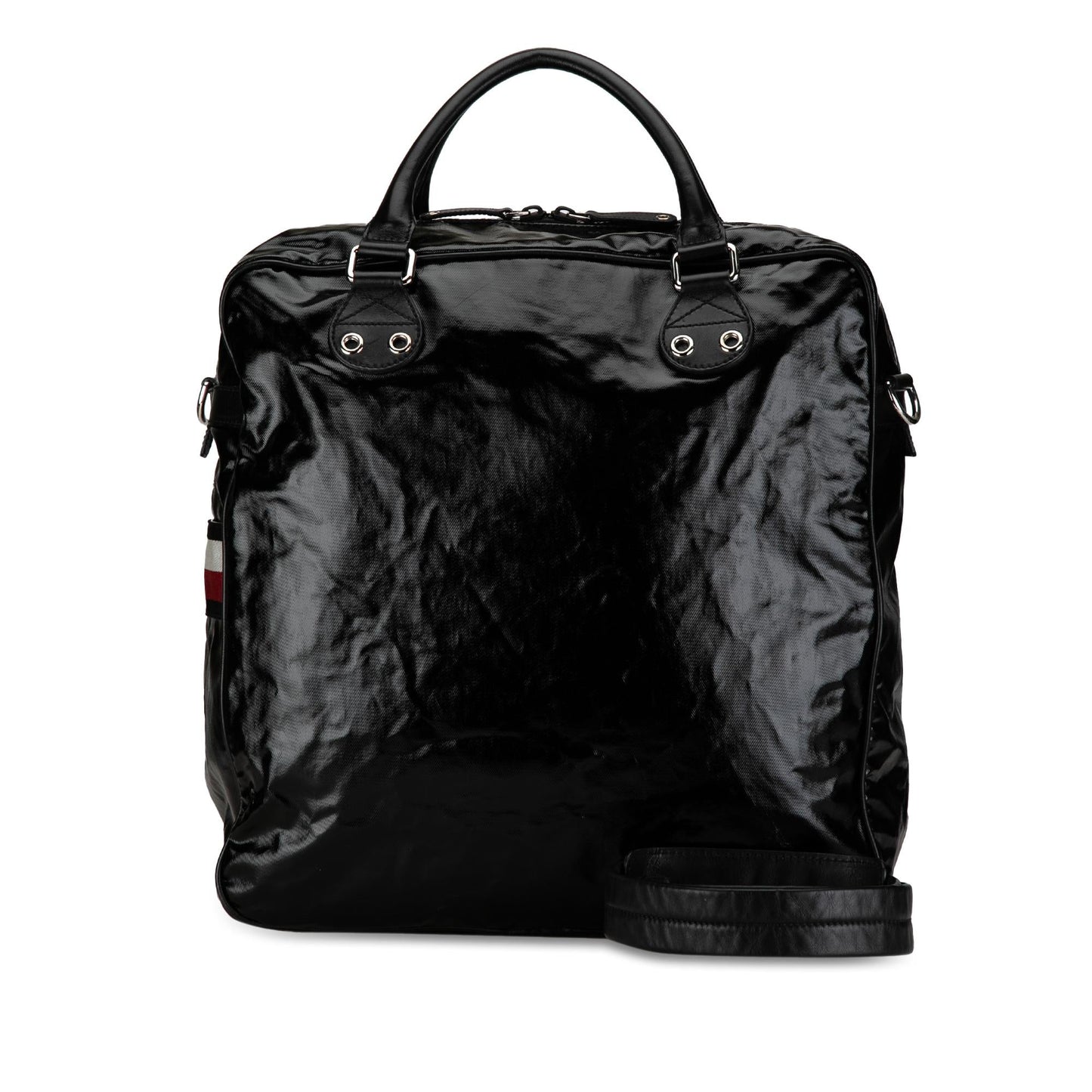 Gucci Web Coated Canvas Satchel (SHG-1WQEfr)
