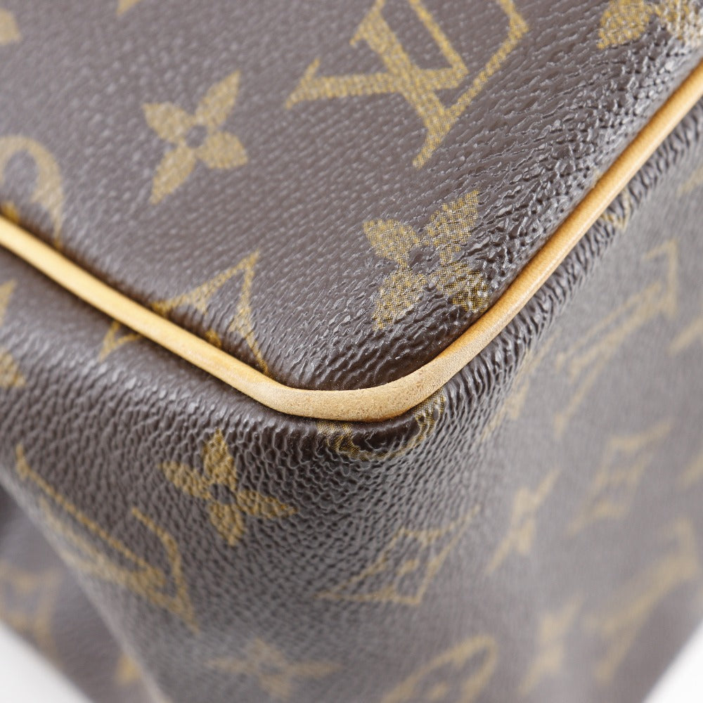 LOUIS VUITTON Handbag M51156 Monogram canvas Brown Batignolles Women